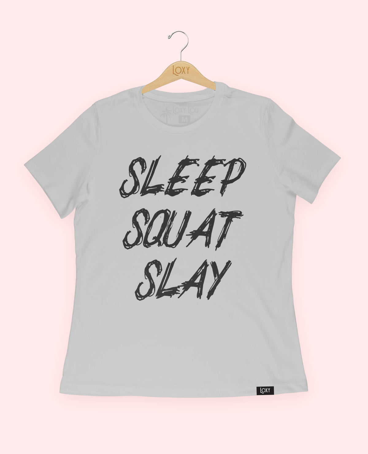 Silver Tee 6400 Sleep Squat Slay - White.webp