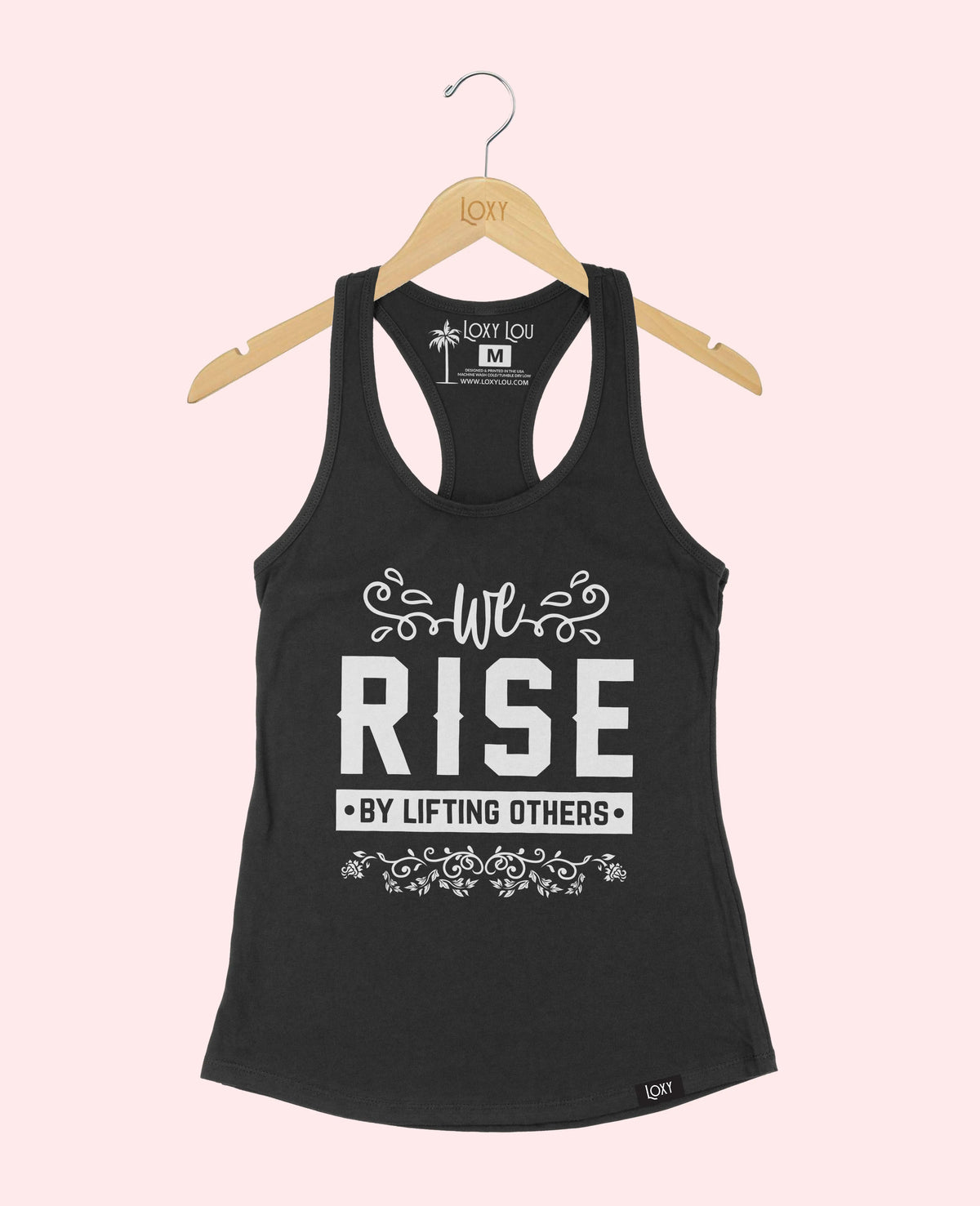 Black Tank Top 1533 riseliftingothers1bk.webp