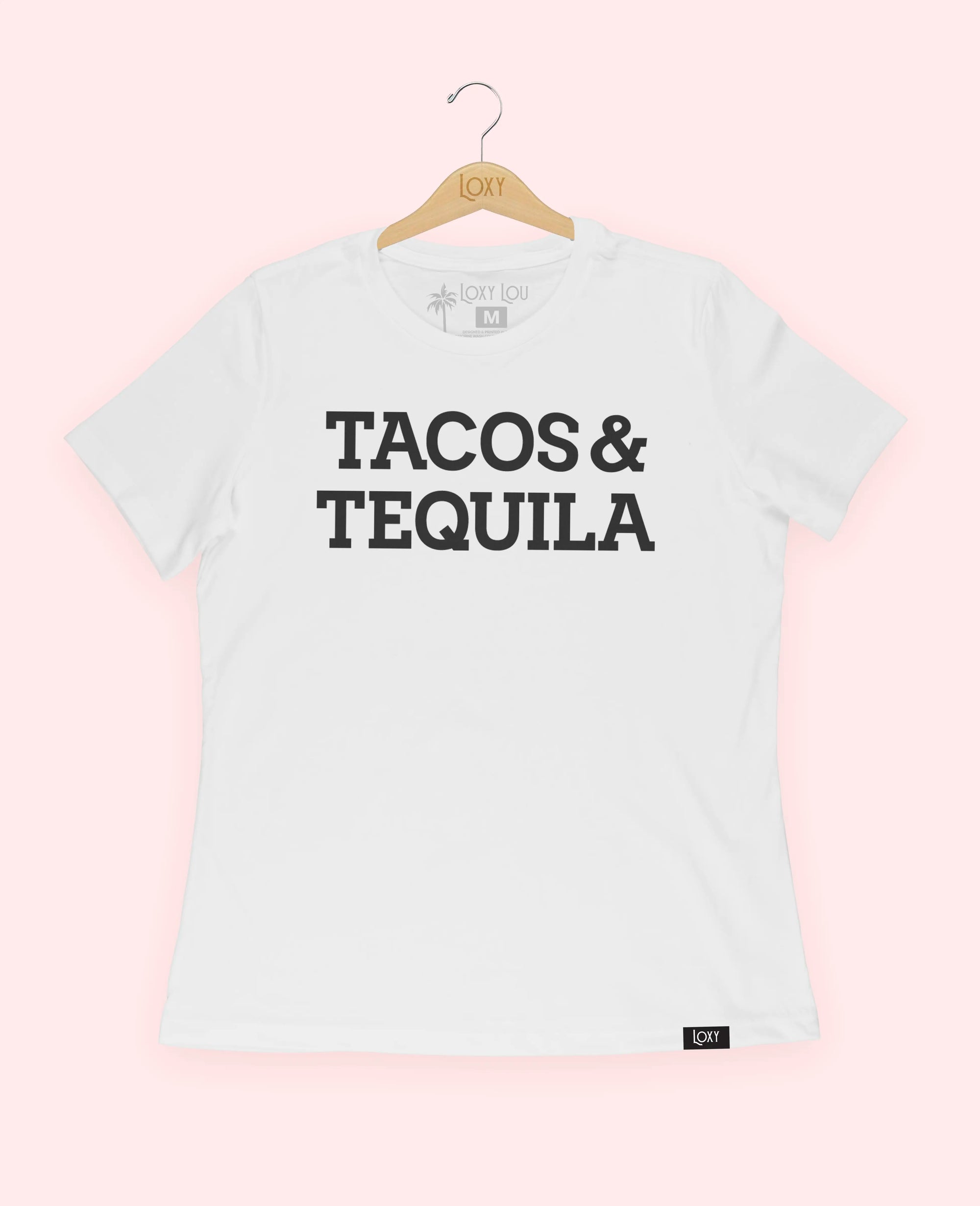 White Tee 6400 taco-teq-blk.webp