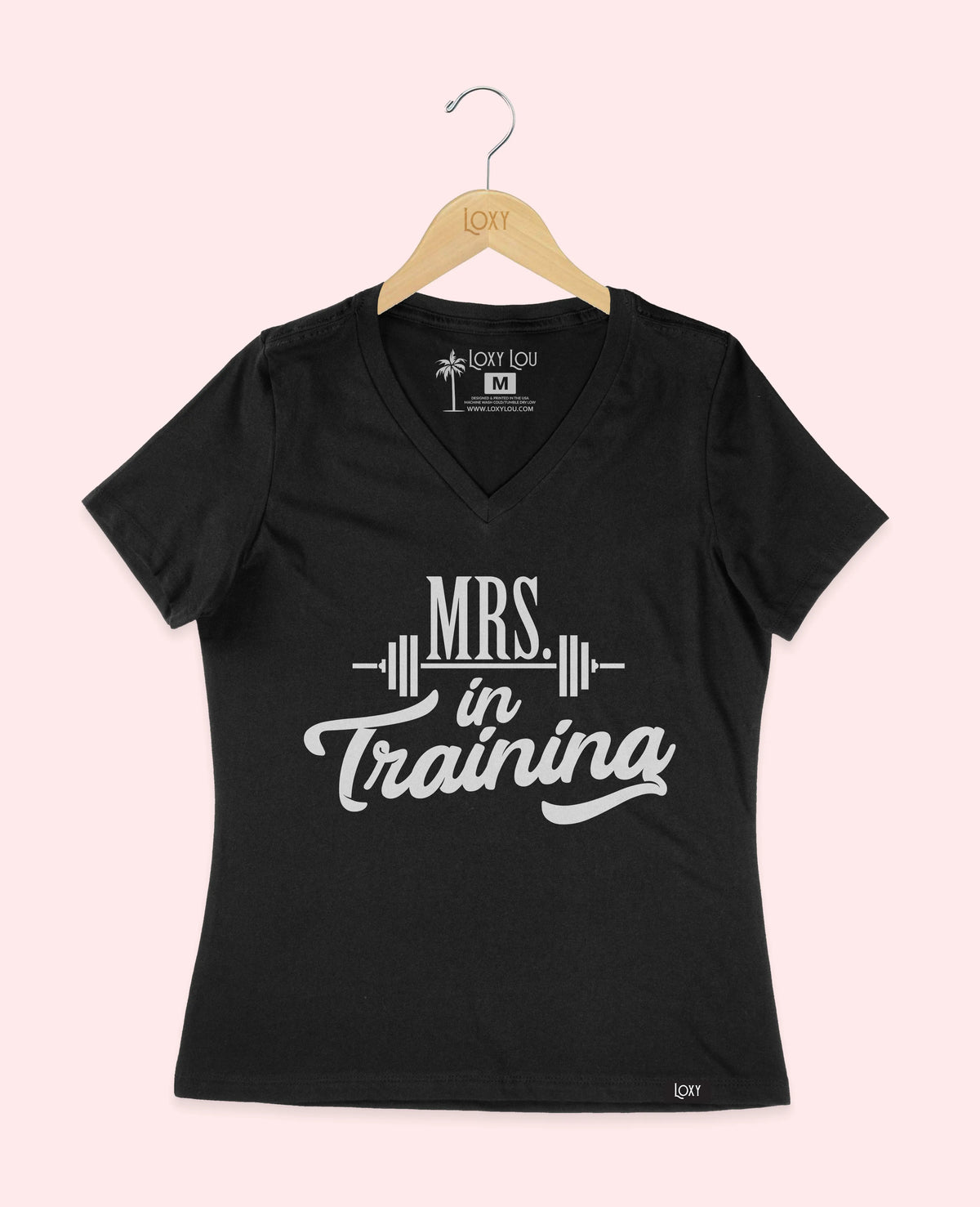 Black V-neck 6405 mrsintraining1bk.webp