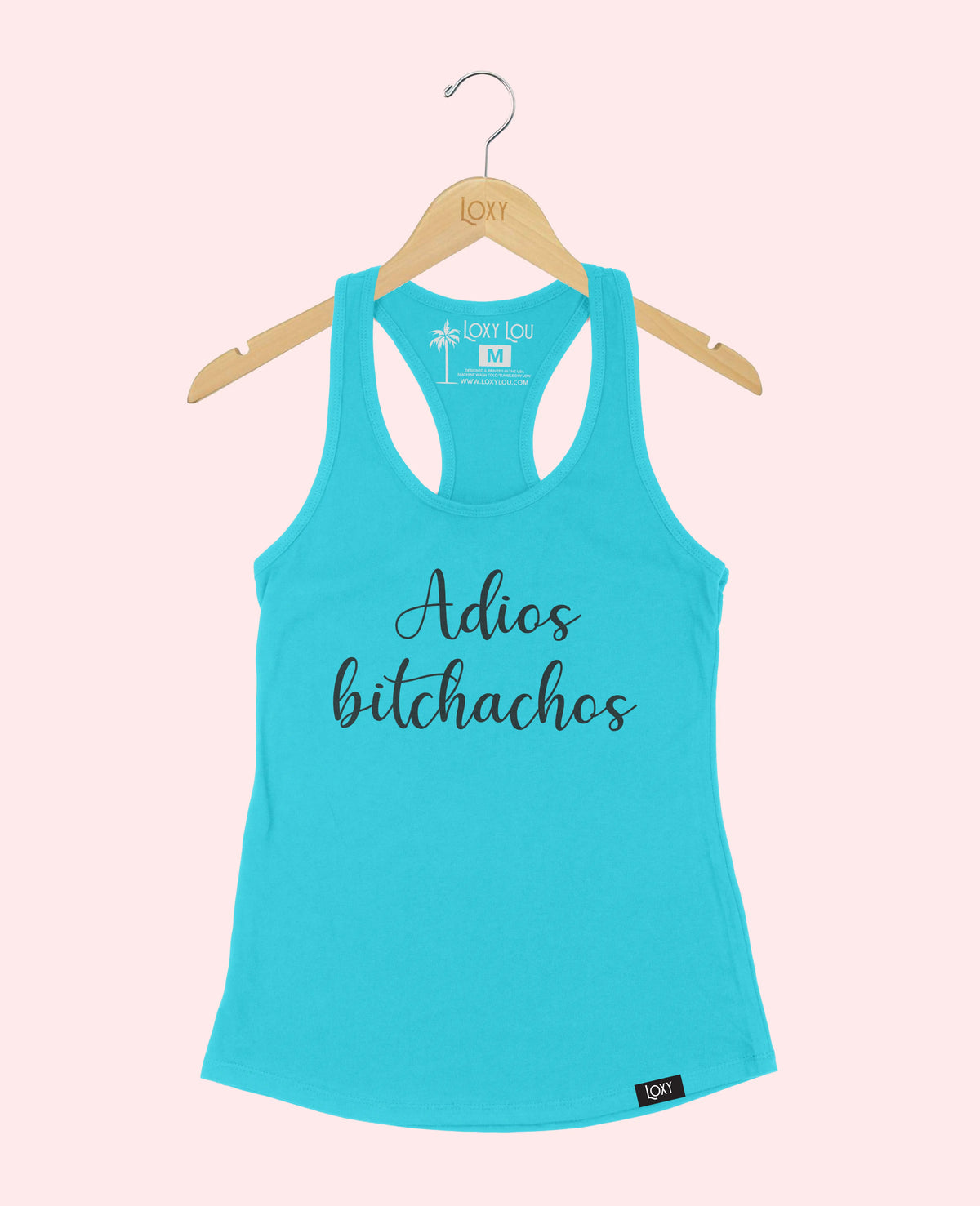 Teal Tank Top 1533 bitchachos-2.webp