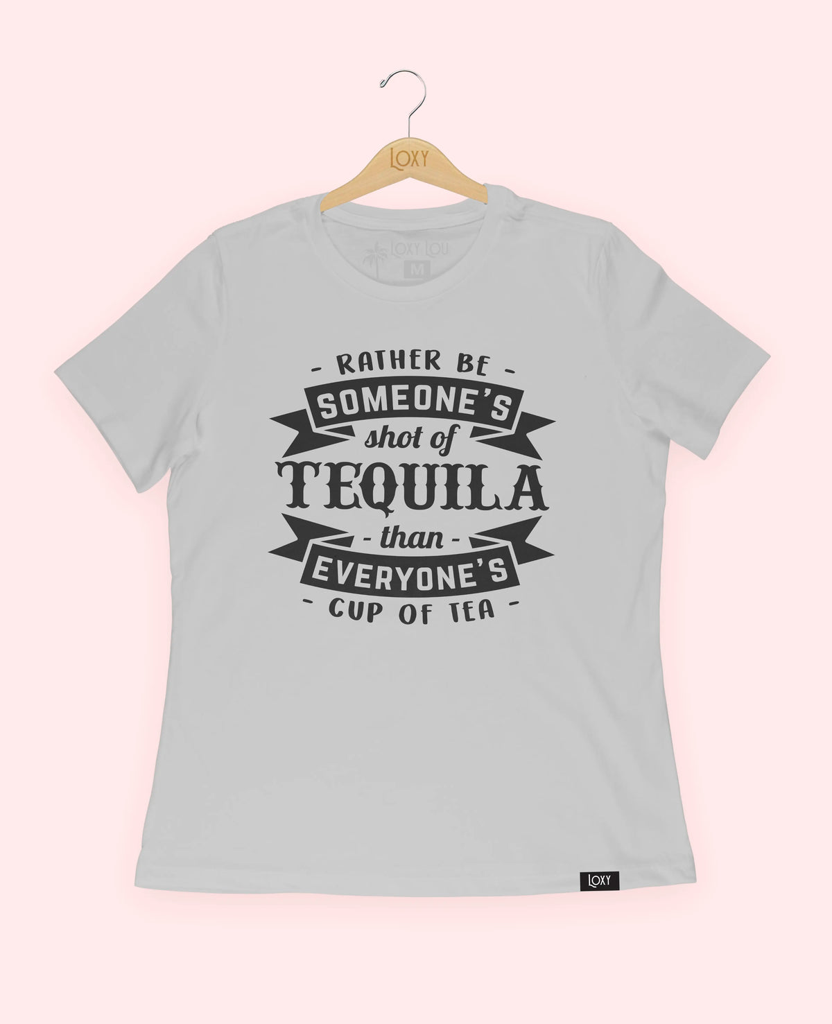 Silver Tee 6400 Rather be someones shot of tequila blk.webp