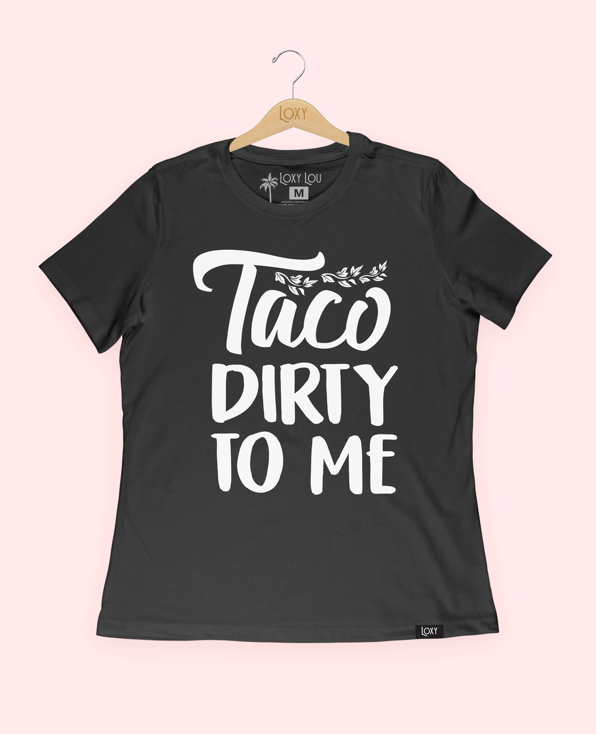 Black Tee 6400 Taco Dirty To Me - White.webp