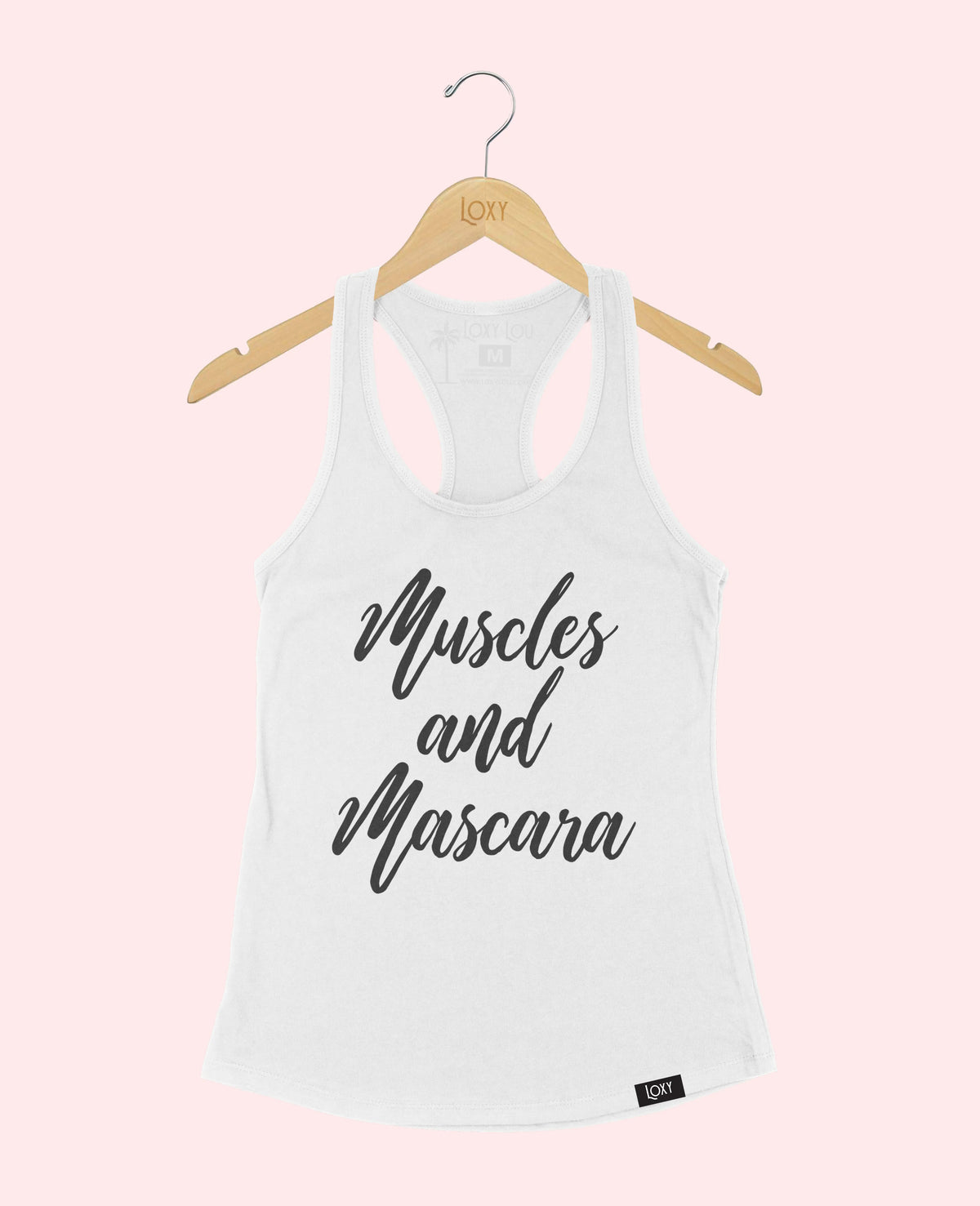 White Tank Top 1533 Muscles and Mascara - White.webp