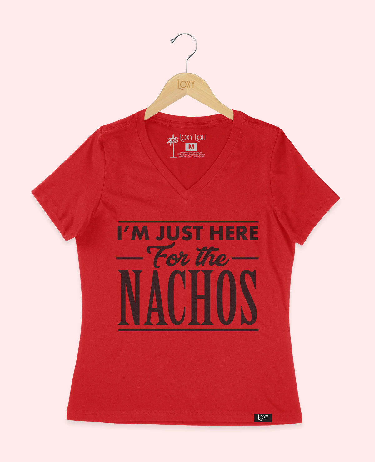 Red V-neck 6405 justherefornachos1w.webp