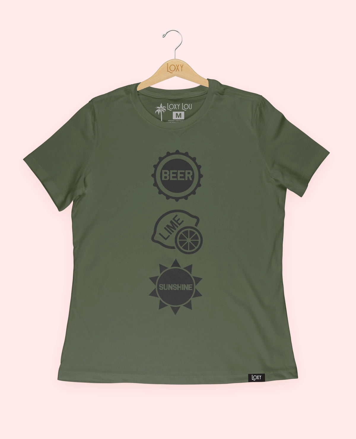 Military Green Tee 6400 beerlimesun-2.webp