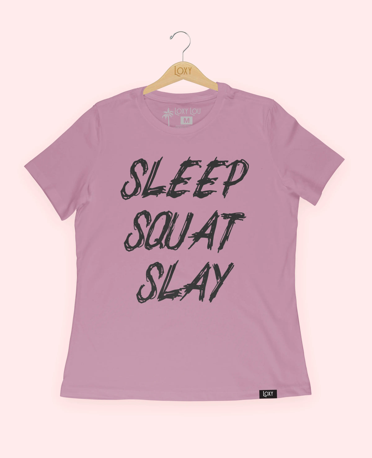 Orchid Tee 6400 Sleep Squat Slay - White.webp