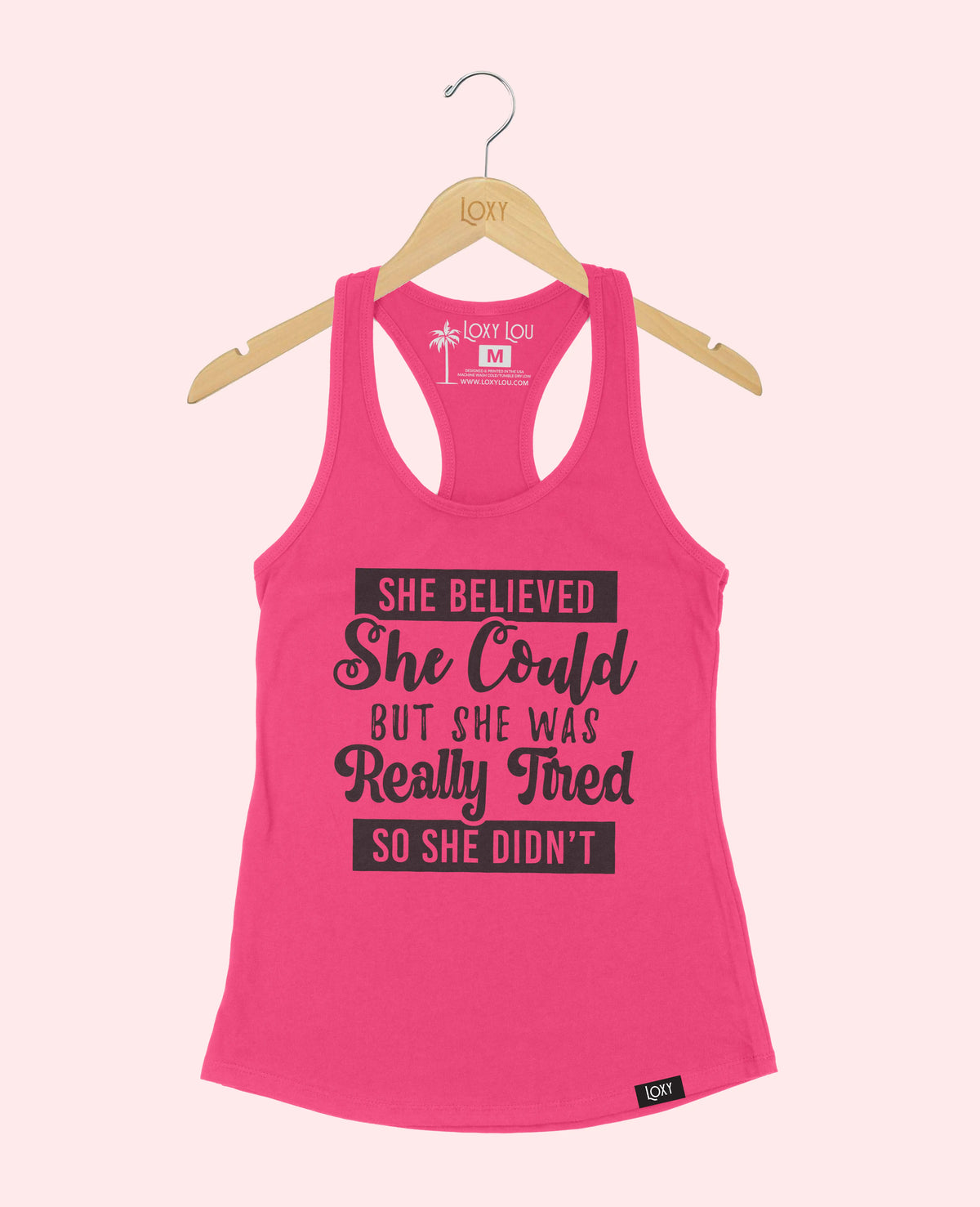 Pink Tank Top 1533 shebelievedshecould-2.webp