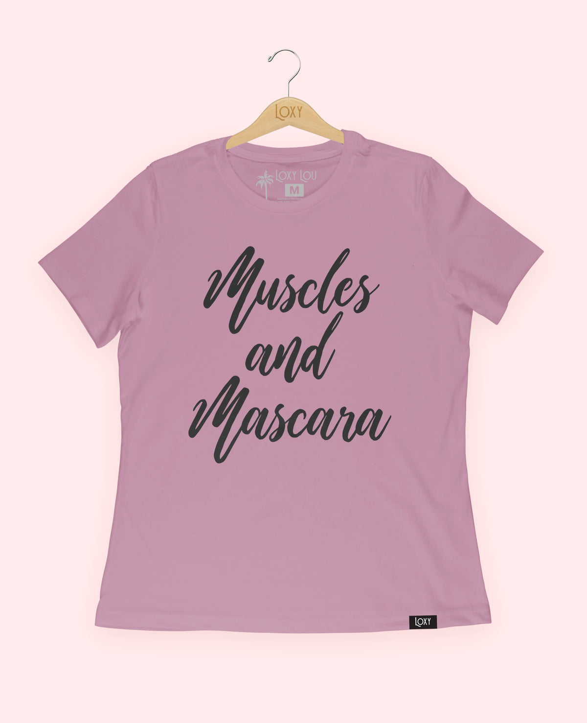 Orchid Tee 6400 Muscles and Mascara - White.webp