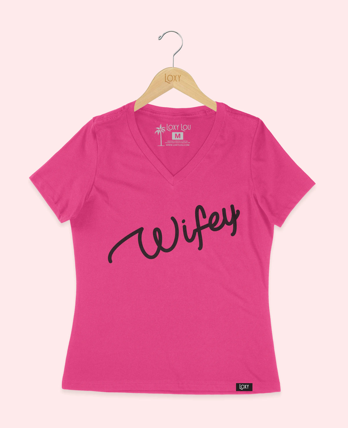 Berry V-neck 6405 wifey.webp