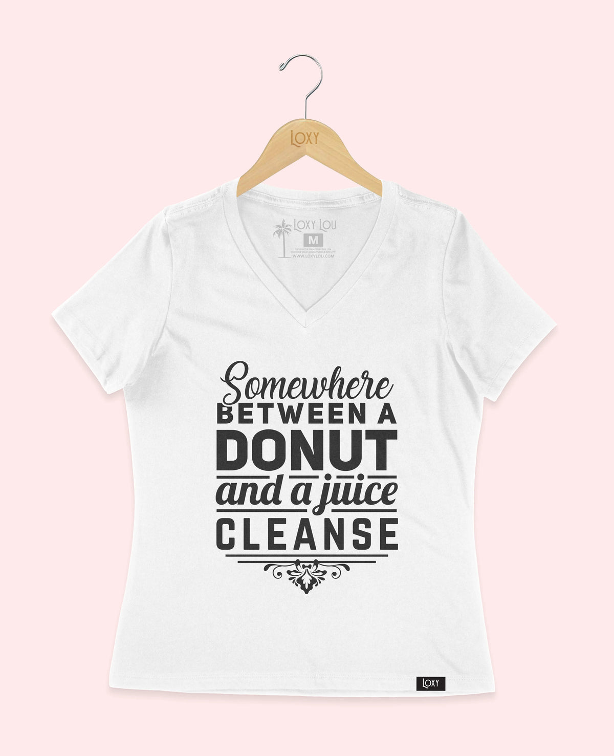 White V-neck 6405 Somwhere between a donut white.webp