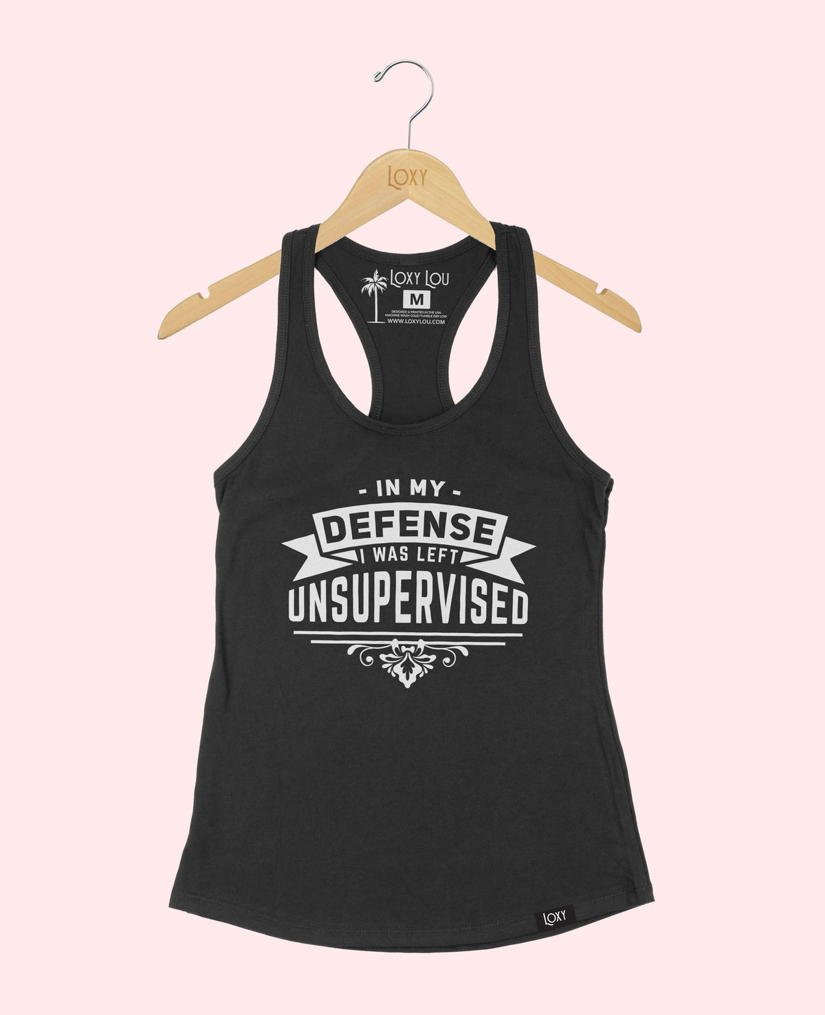 Black Tank Top 1533 In My Defense - black.webp