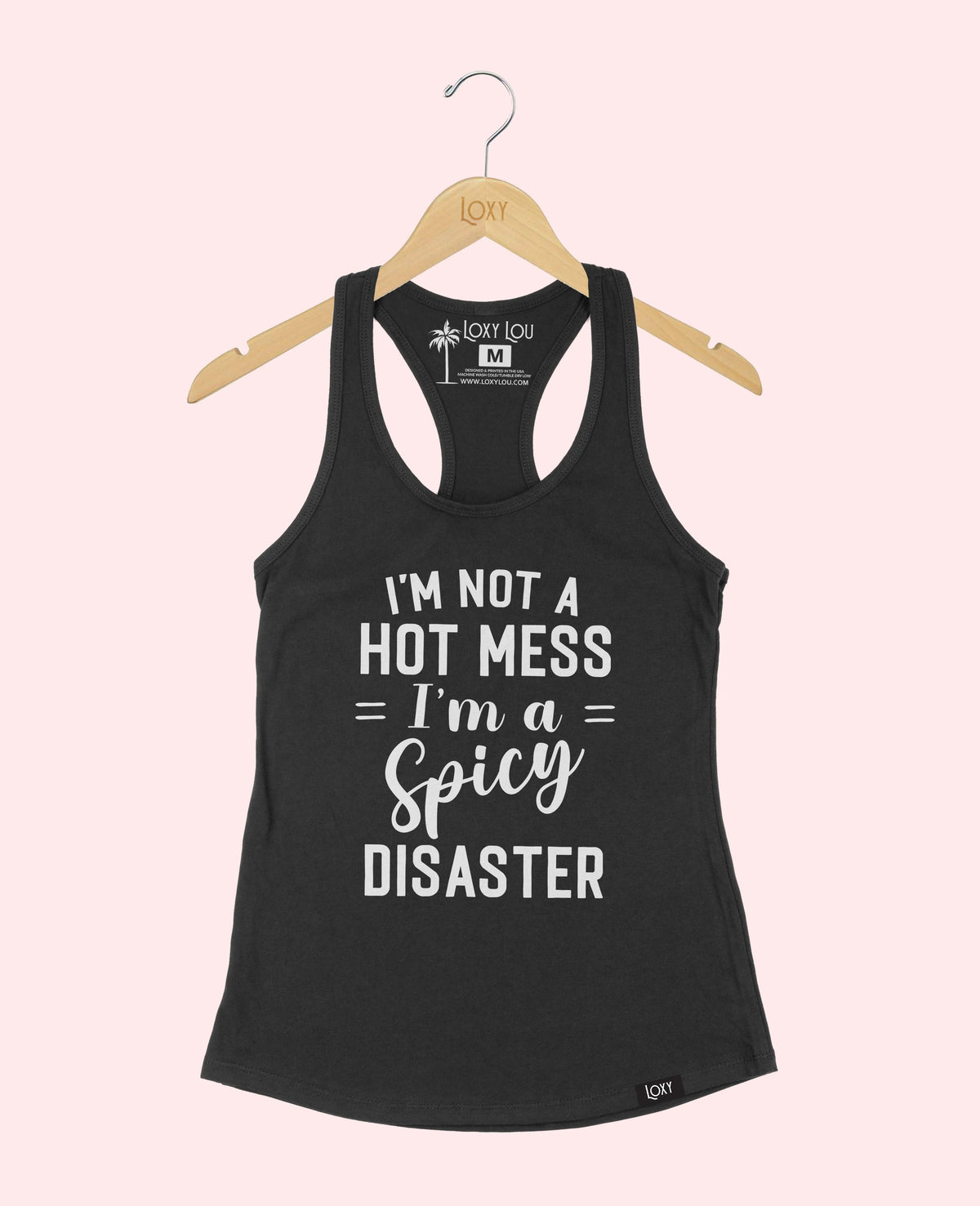 Black Tank Top 1533 spicydisaster1bk.webp