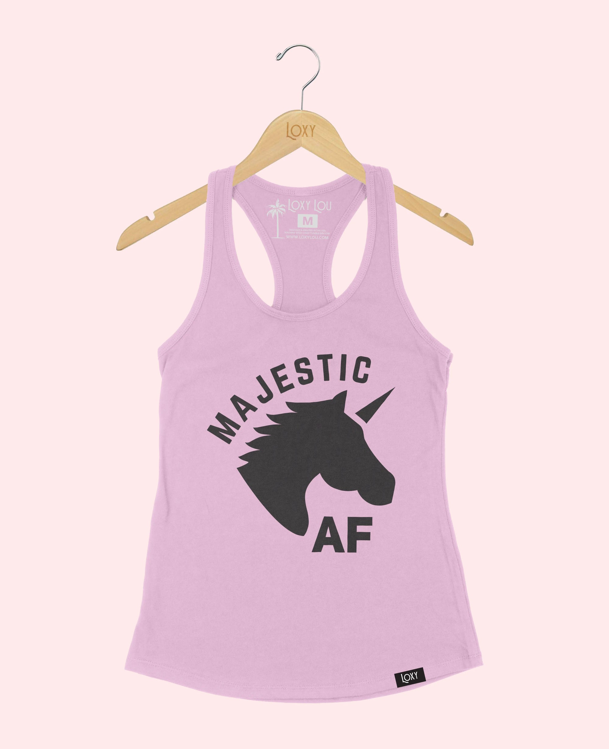 Lavender Tank Top 1533 Majestic AF Black.webp