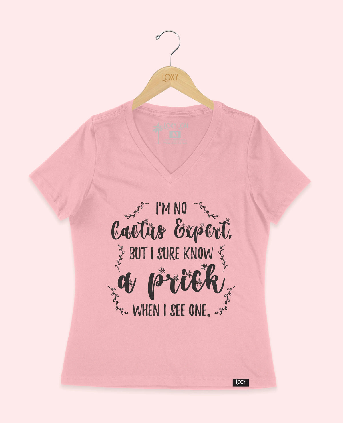 Pink V-neck 6405 cactusexpert-2.webp