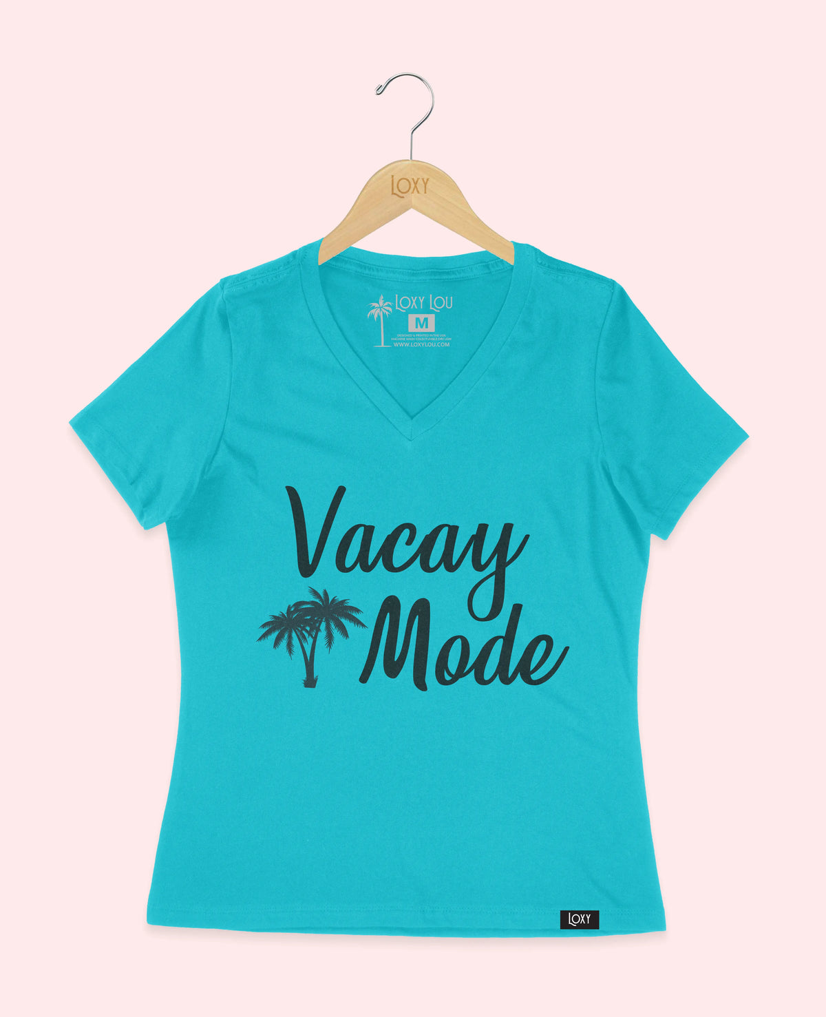 Turquiose V-neck 6405 vacaymode1w.webp