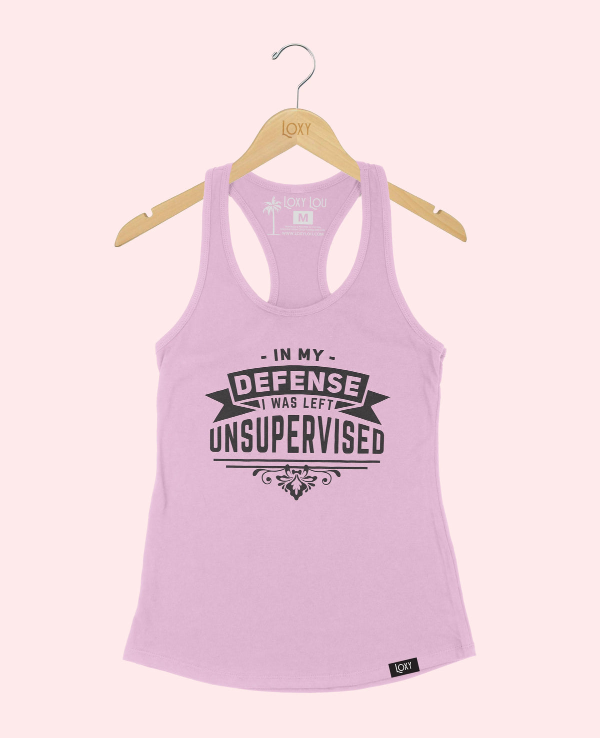 Lavender Tank Top 1533 In My Defense - white.webp