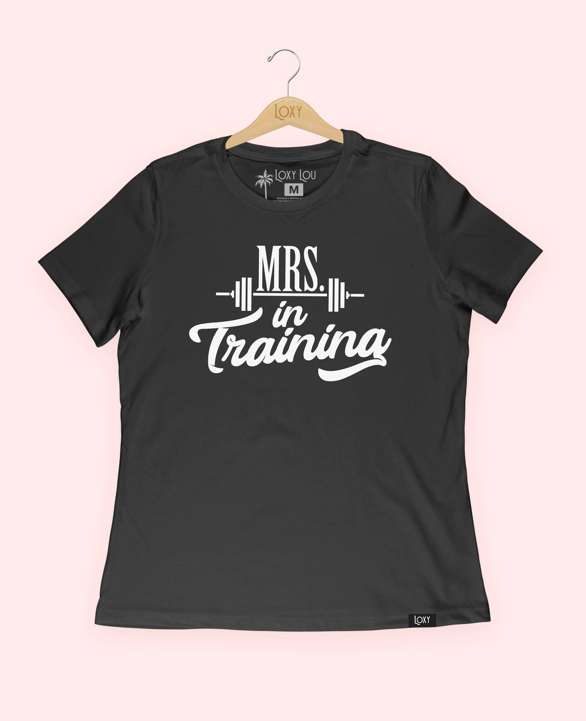 Black Tee 6400 mrsintraining1bk.webp