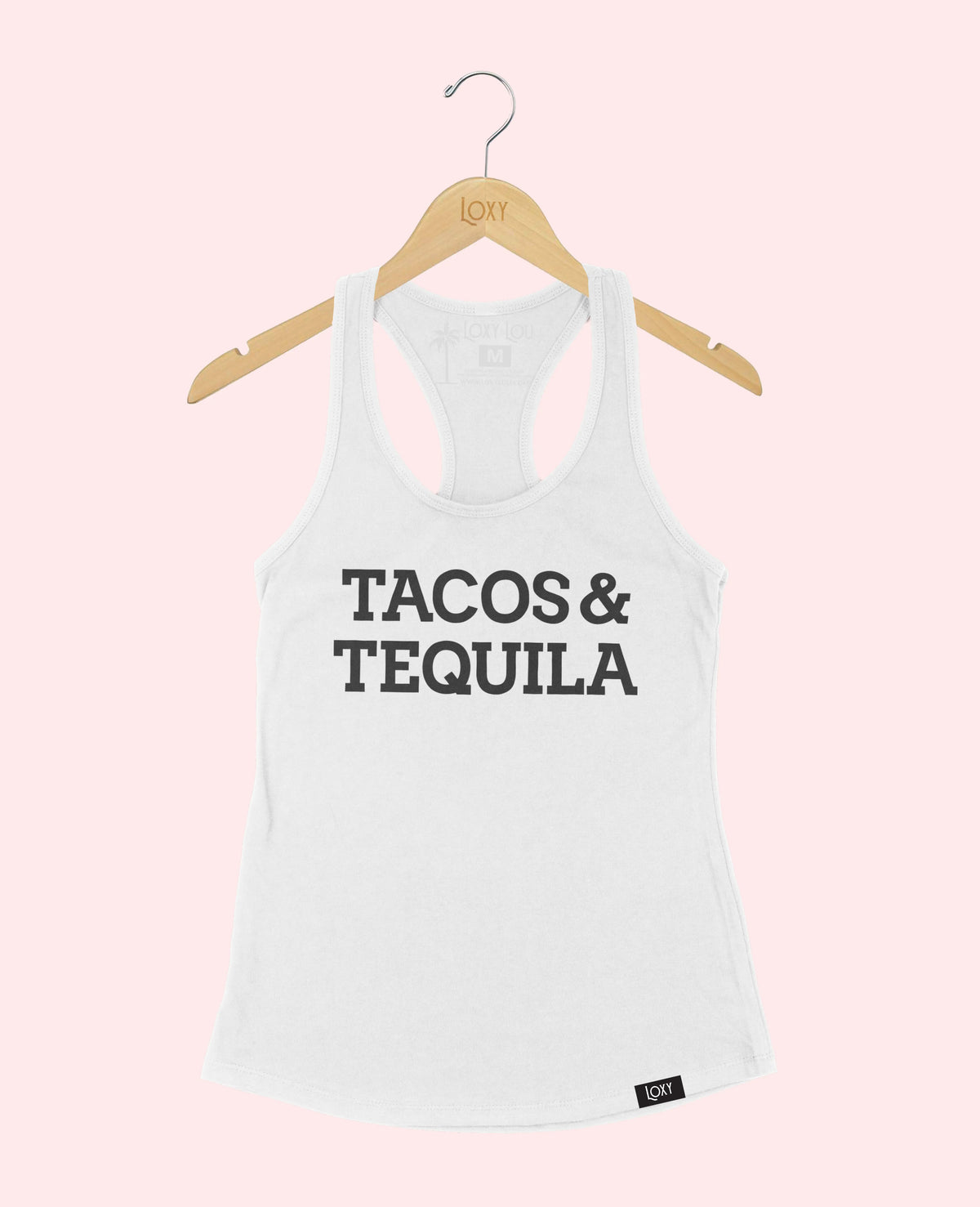 White Tank Top 1533 taco-teq-blk.webp