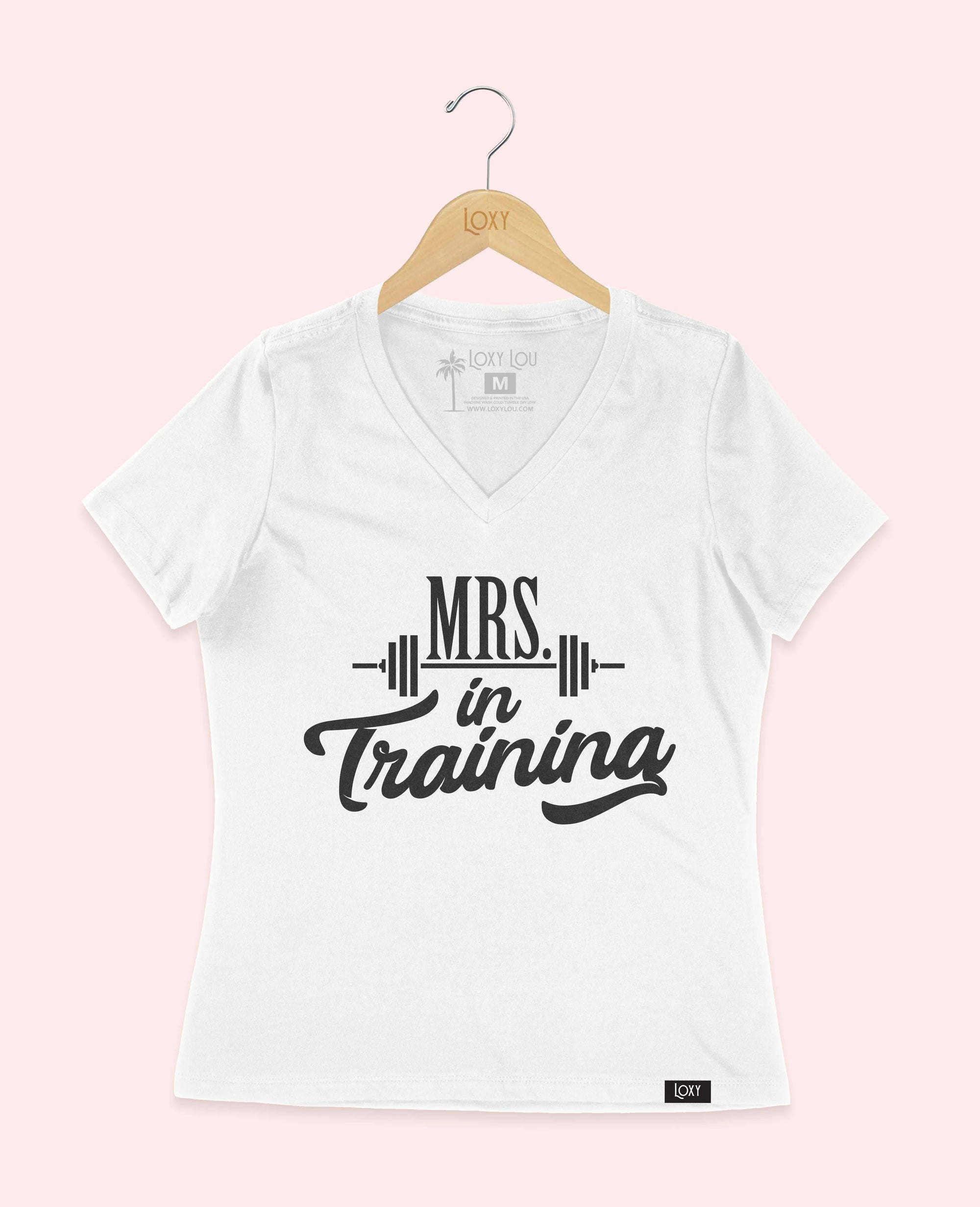 White V-neck 6405 mrsintraining1w.webp