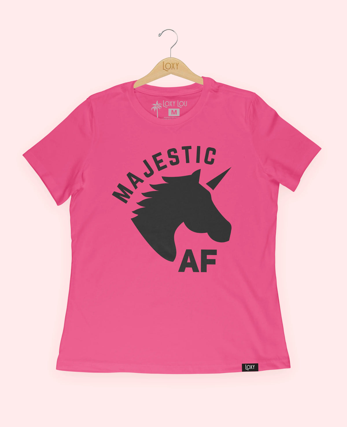 Berry Tee 6400 Majestic AF Black.webp