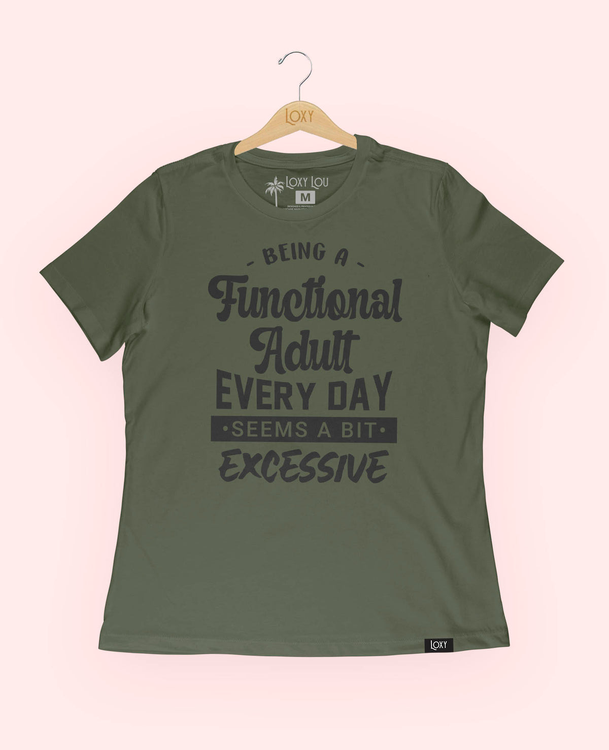 Military Green Tee 6400 beingafunctionaladult-2.jpg