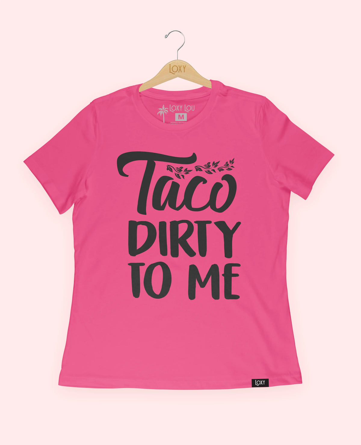 Berry Tee 6400 Taco Dirty To Me - Black.webp