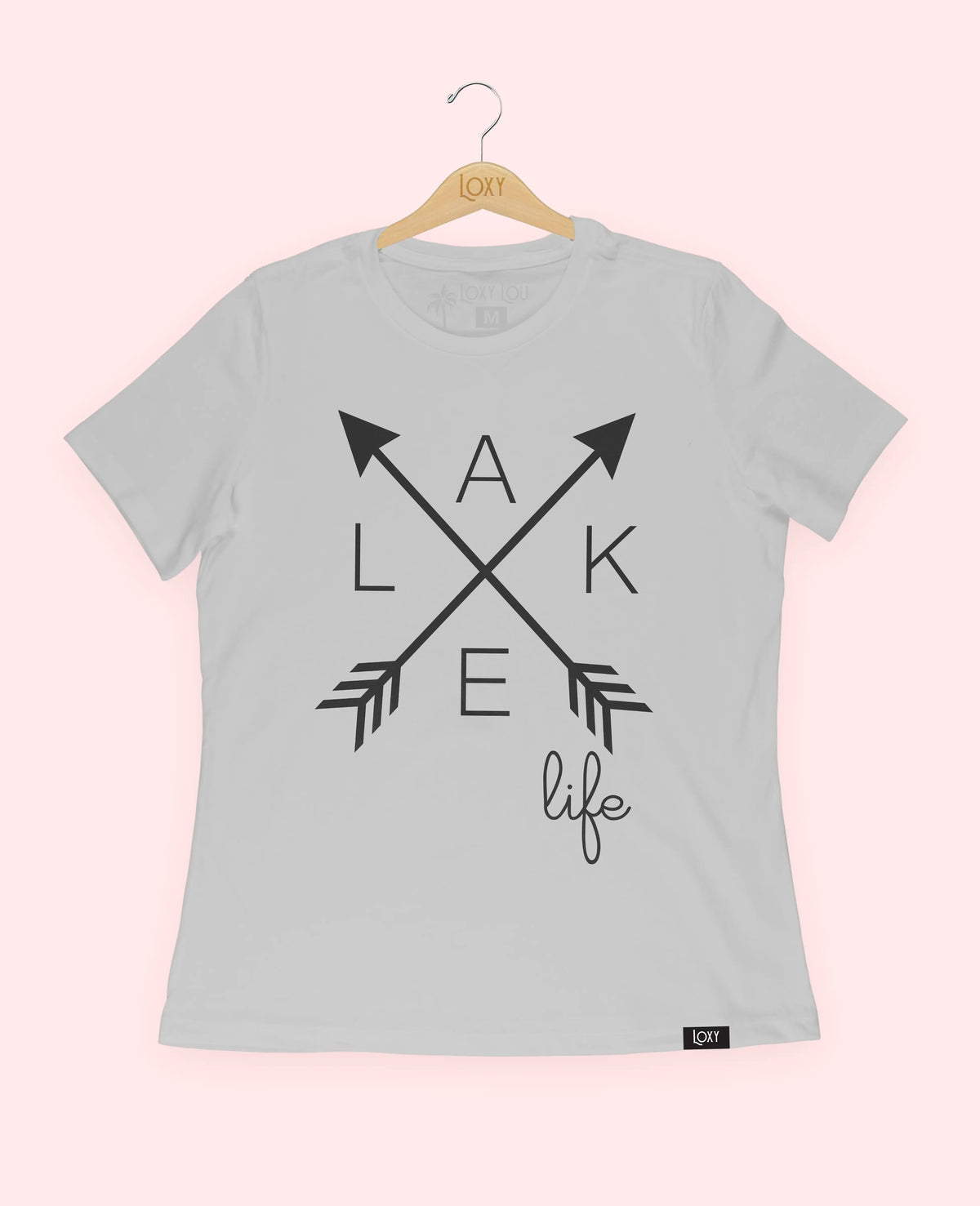 Silver Tee 6400 Lake Life - Black.webp