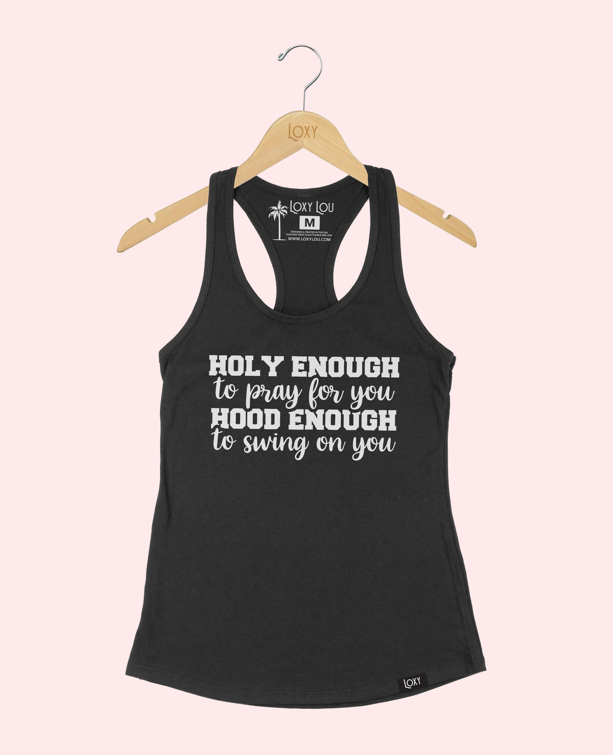 Black Tank Top 1533 holyenough-1.webp