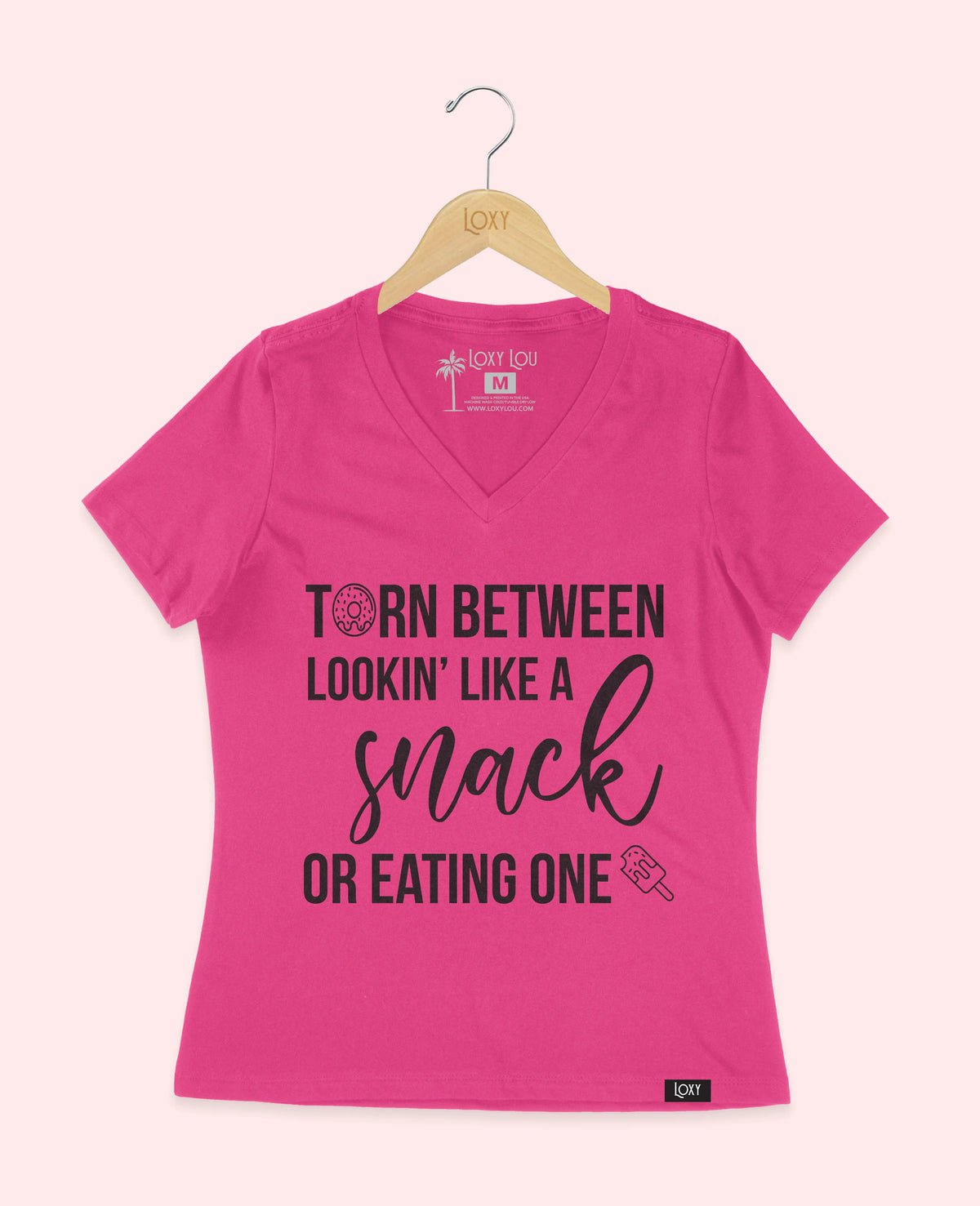 Berry V-neck 6405 snacktorn1w.webp