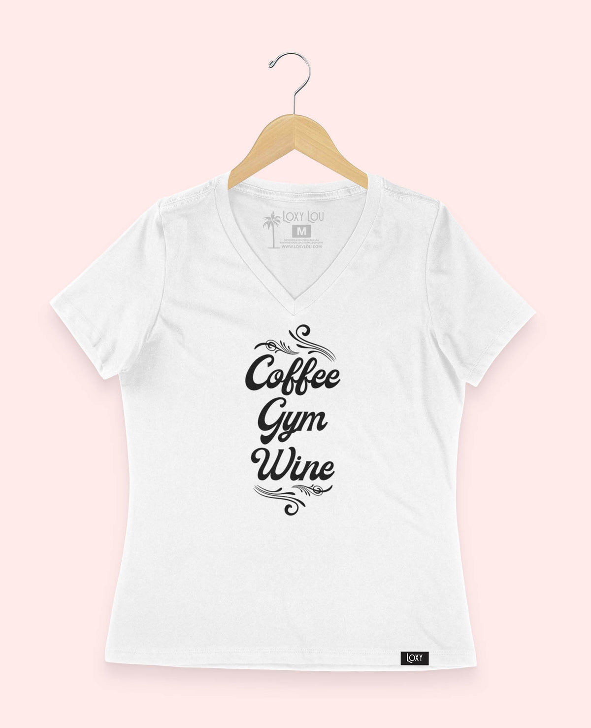 White V-neck 6405 coffeegymwine-2.jpg