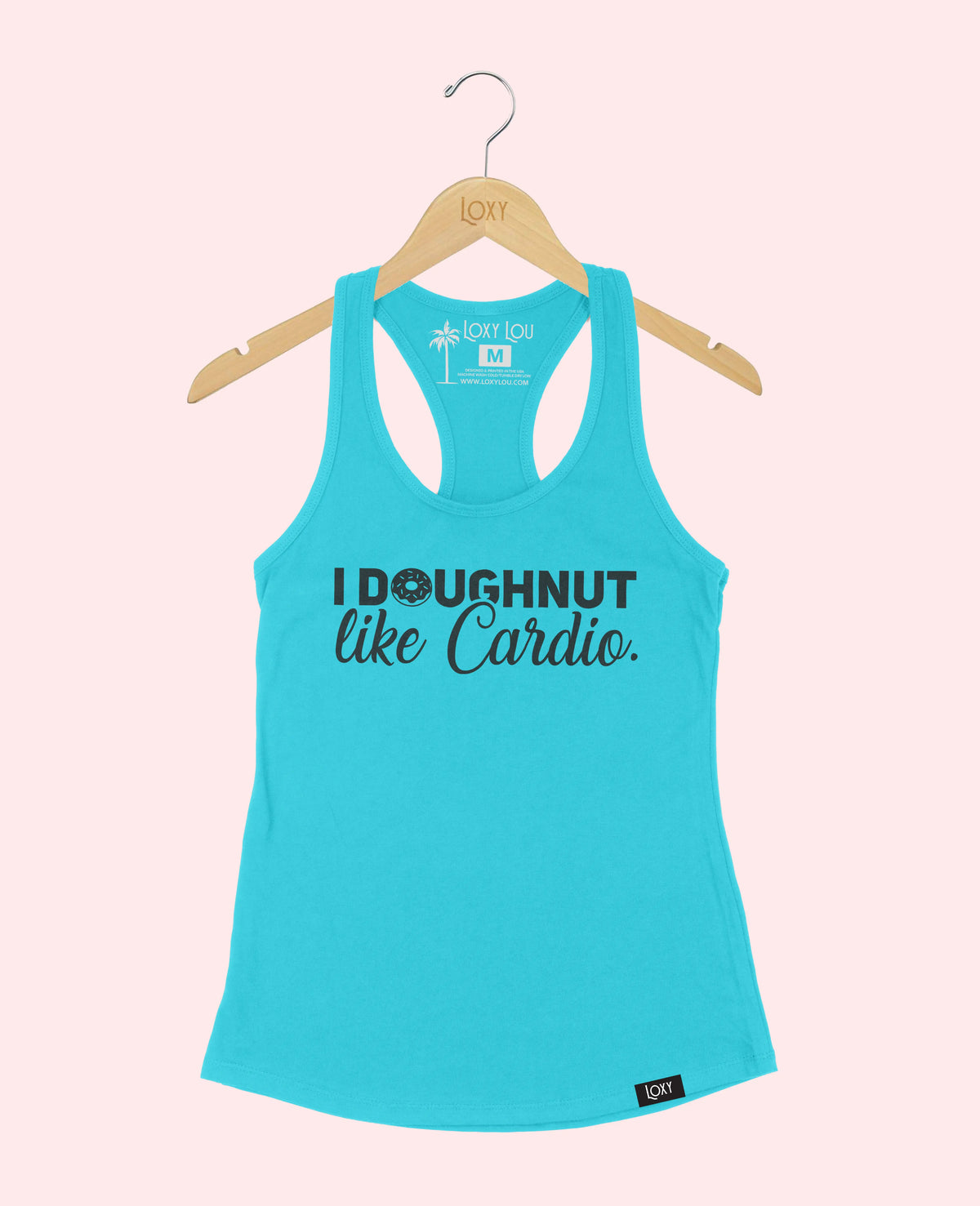 Teal Tank Top 1533 I douhgnut like cardio black.webp