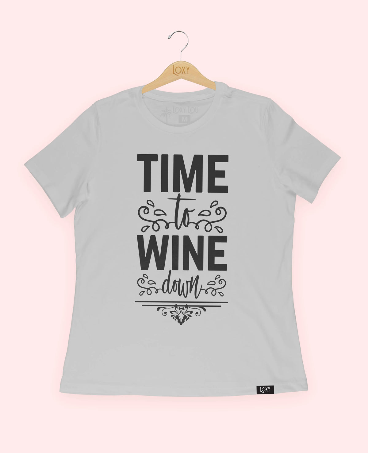 Silver Tee 6400 Time to Whine - Black.webp