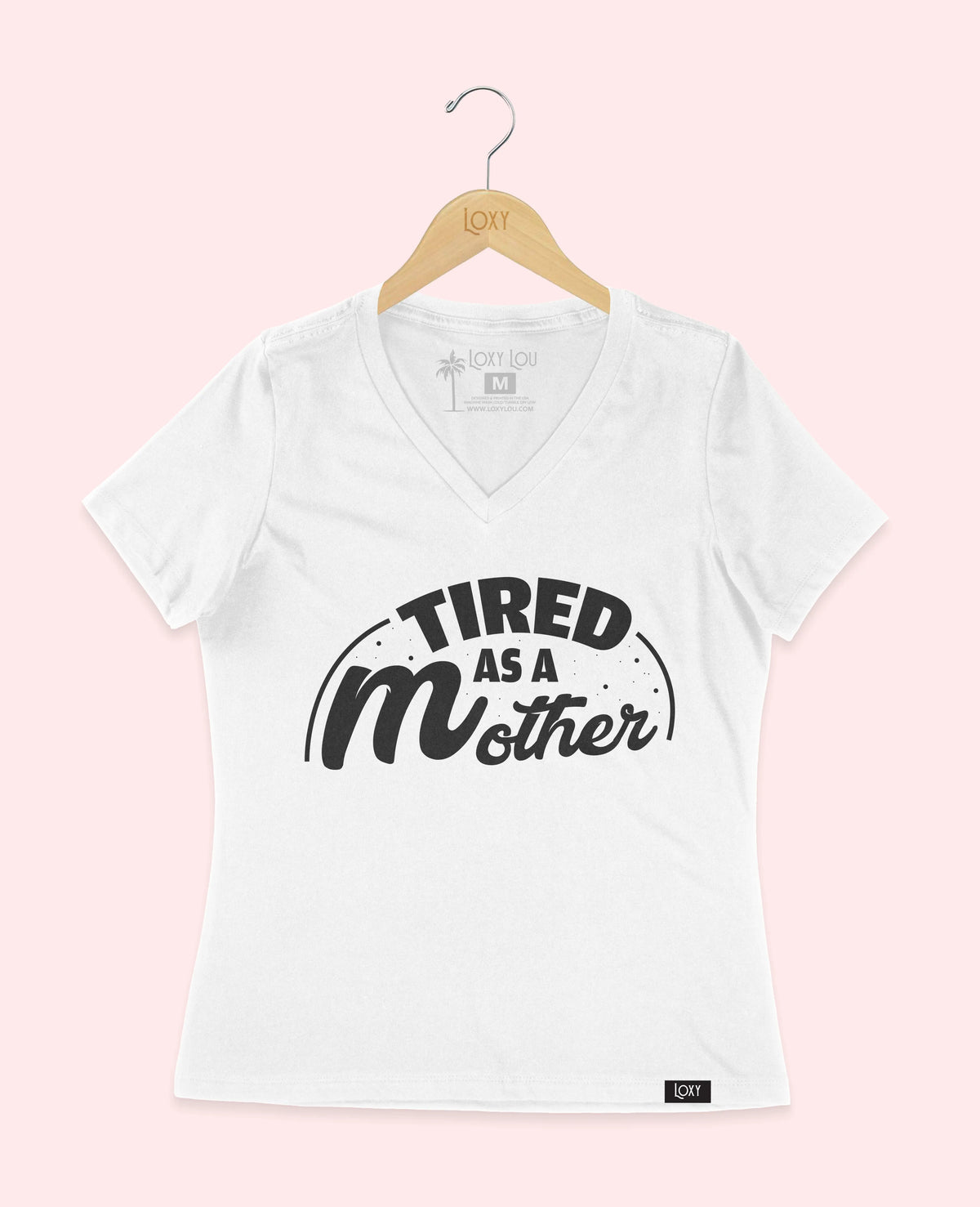 White V-neck 6405 tiredasamother1w.webp