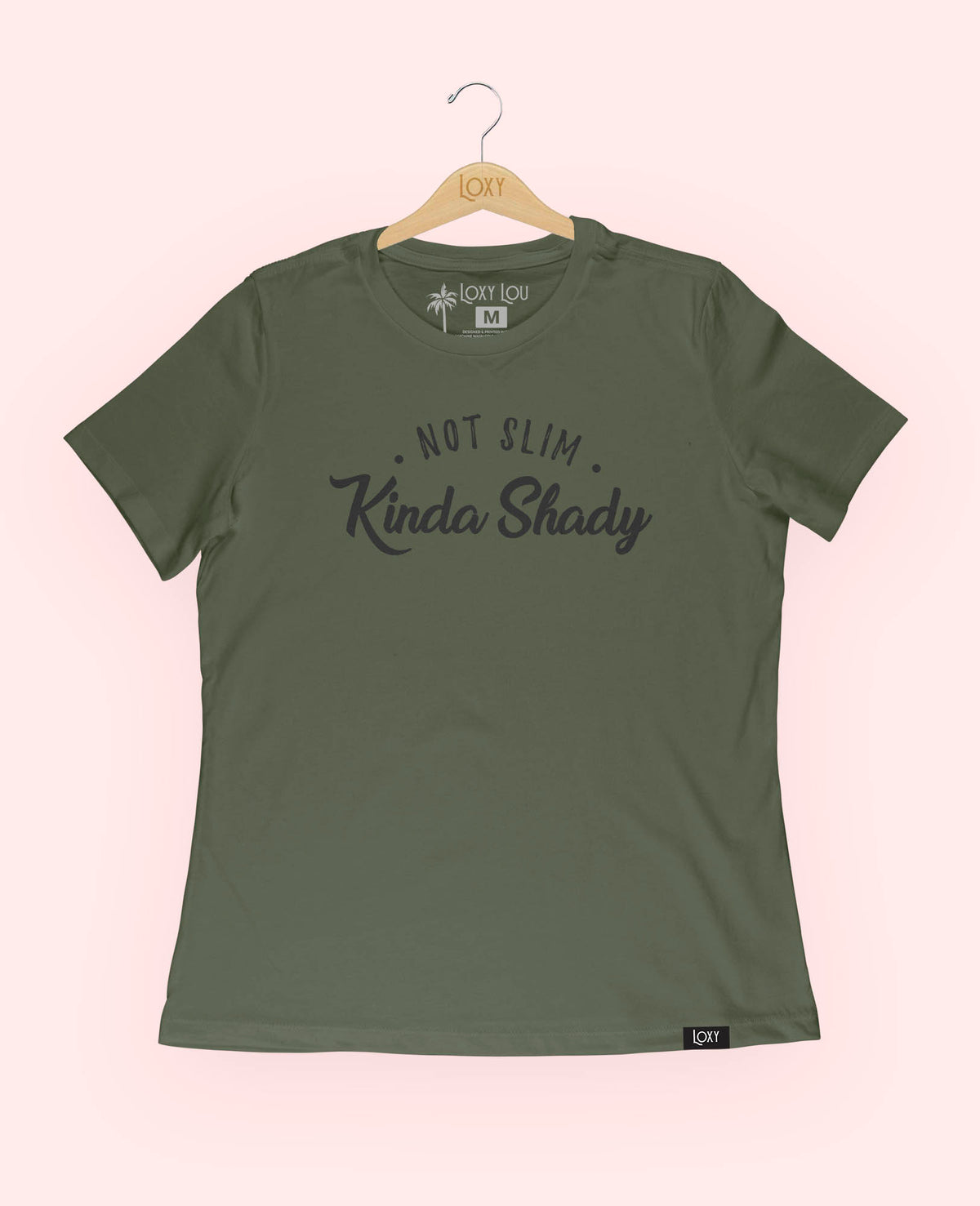 Military Green Tee 6400 notslimkindashady-2.jpg