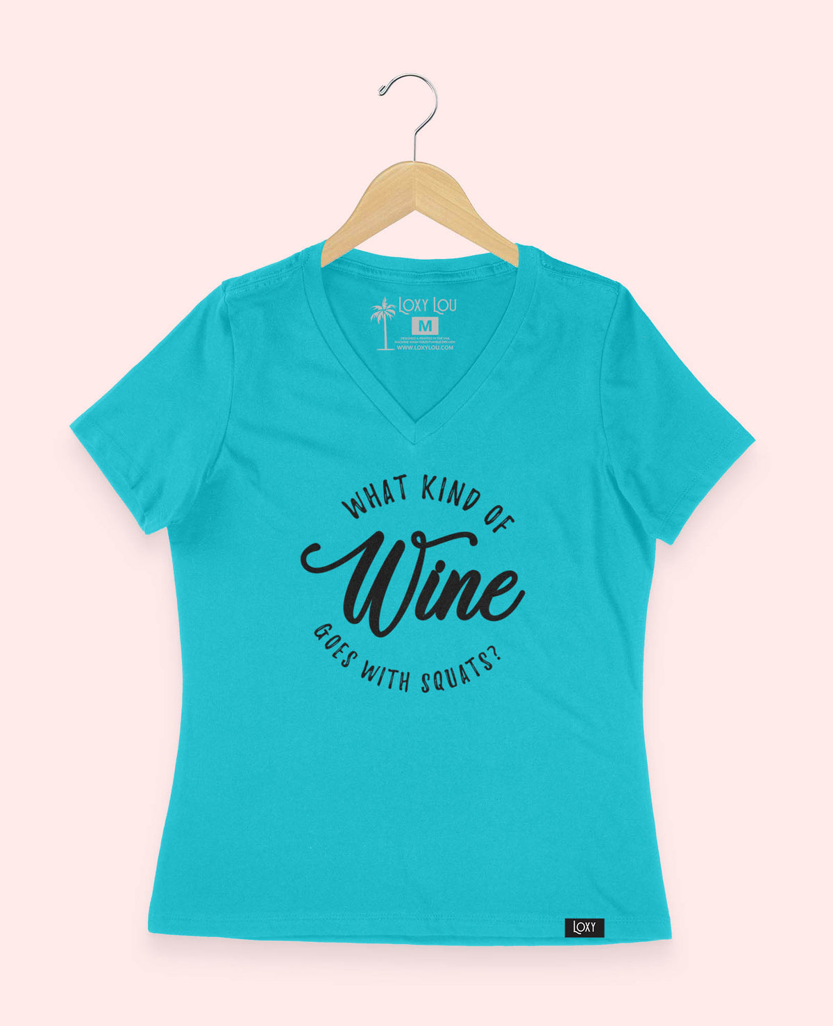 Turquoise V-neck 6405 whatkindofwine-2.jpg