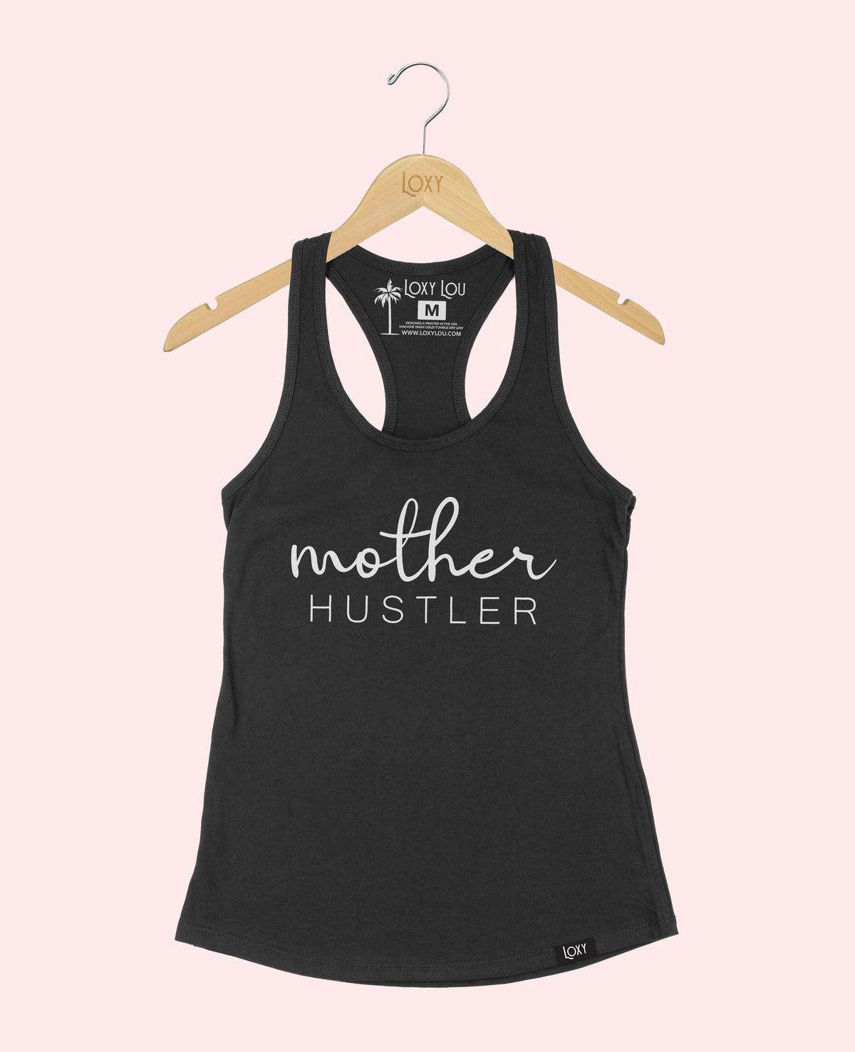 Black Tank Top 1533 Mother Hustler - Whittet.webp