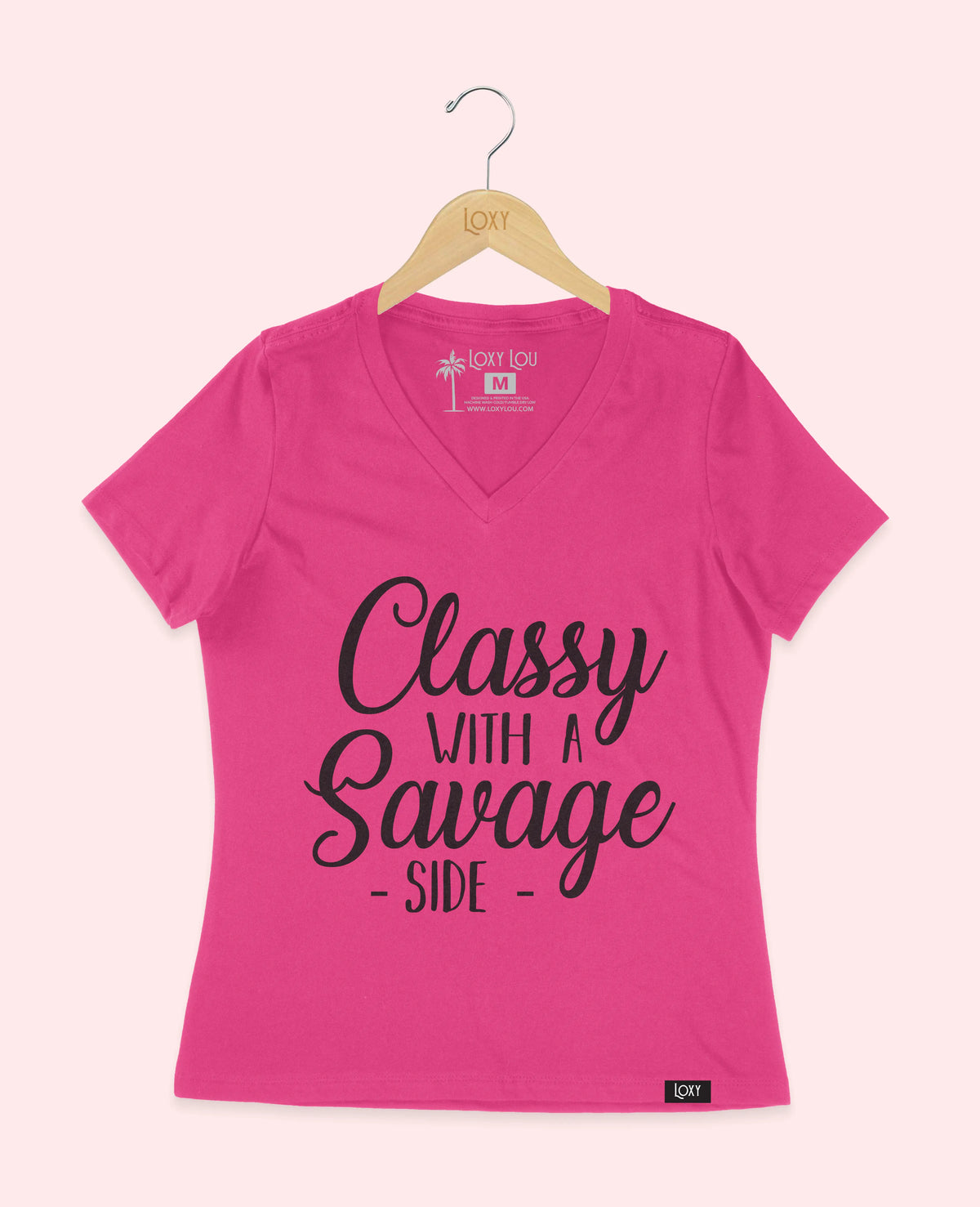 Berry V-neck 6405 Classy as savage.webp