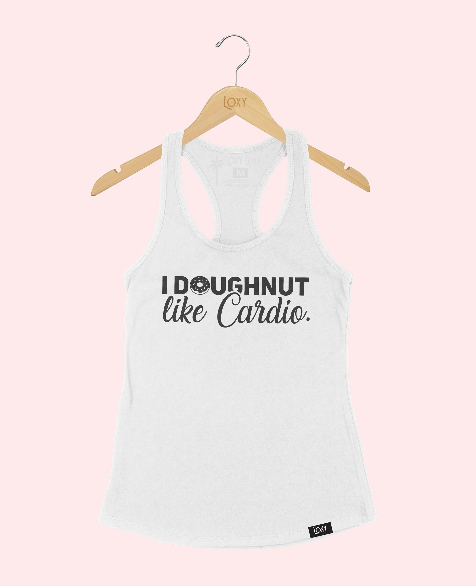 White Tank Top 1533 I douhgnut like cardio black.webp