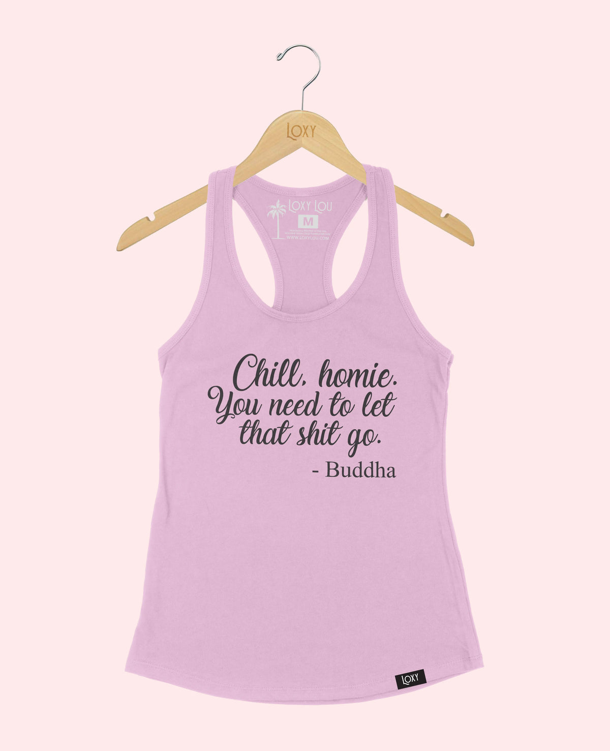 Lavender Tank Top 1533 Chill homie - blk.webp