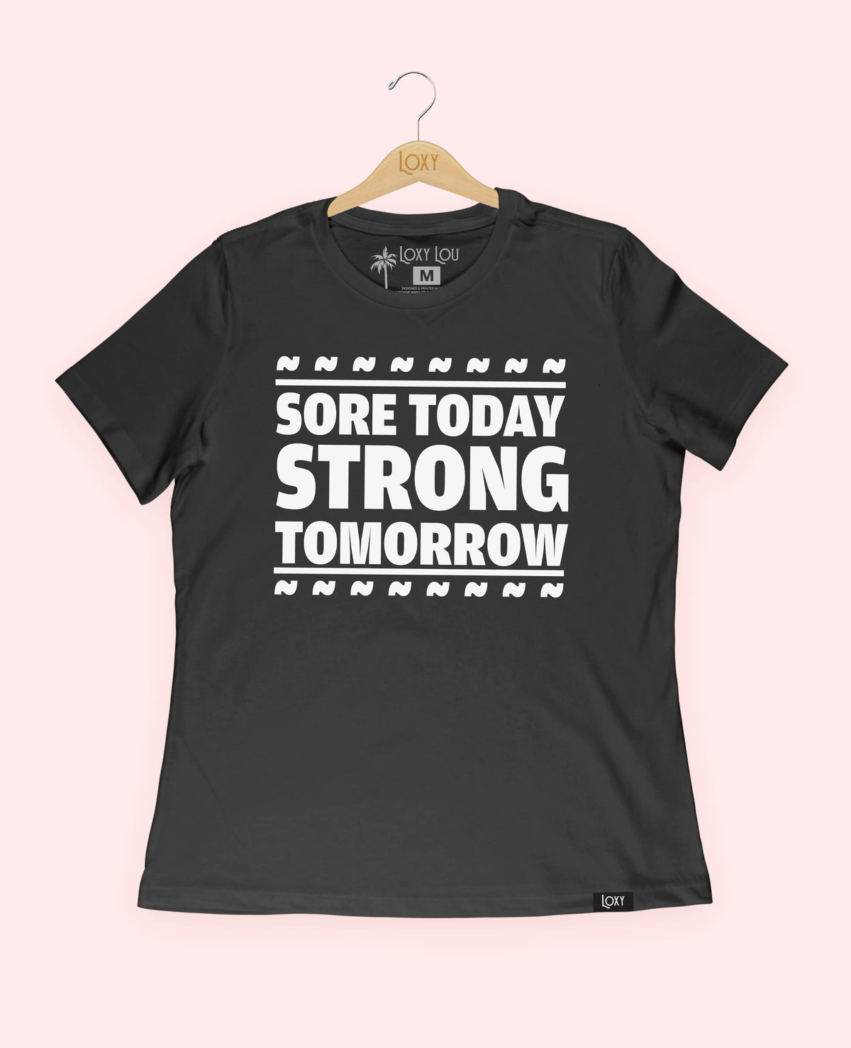 Black Tee 6400 Sore Today - Black.webp