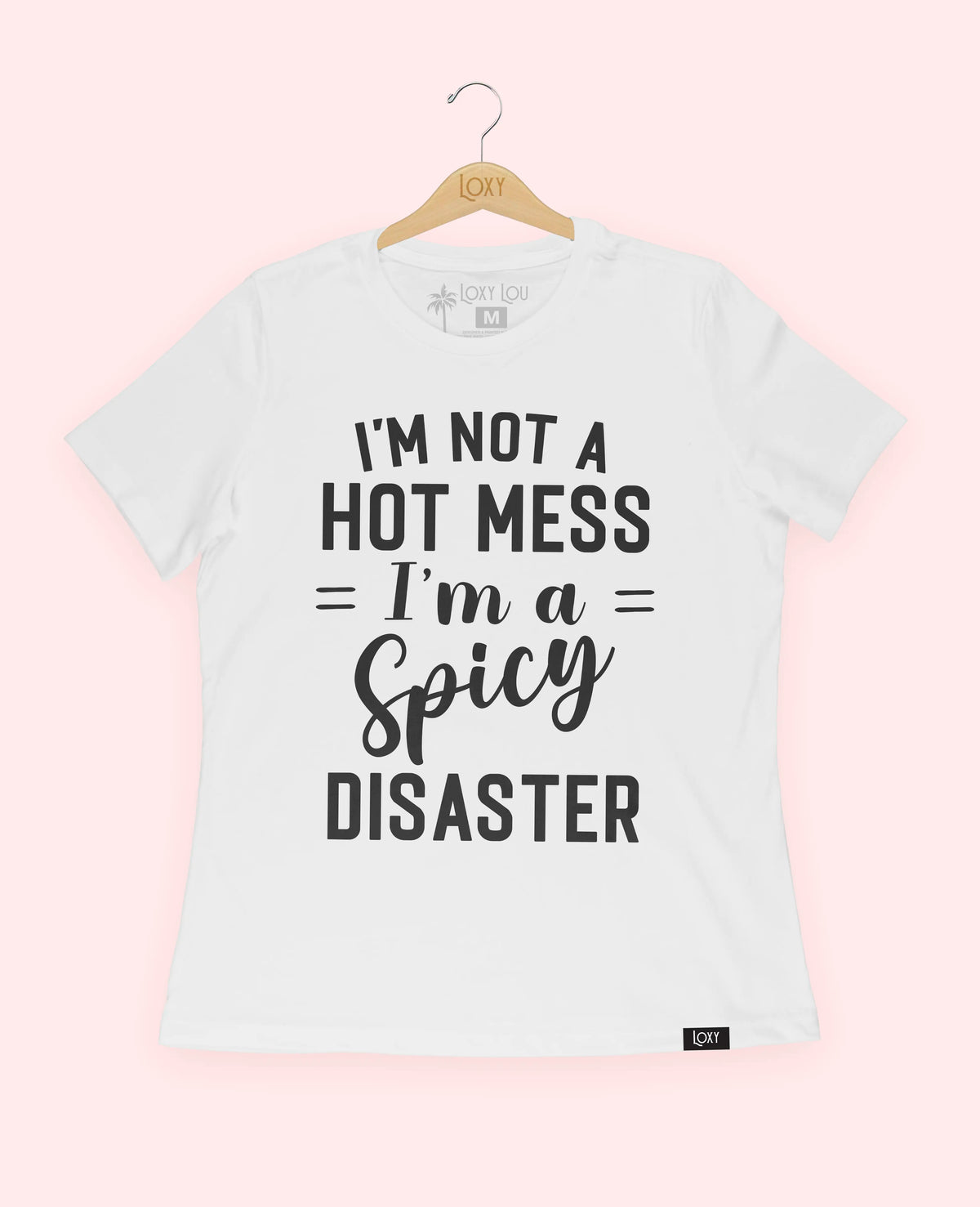 White Tee 6400 spicydisaster1w.webp