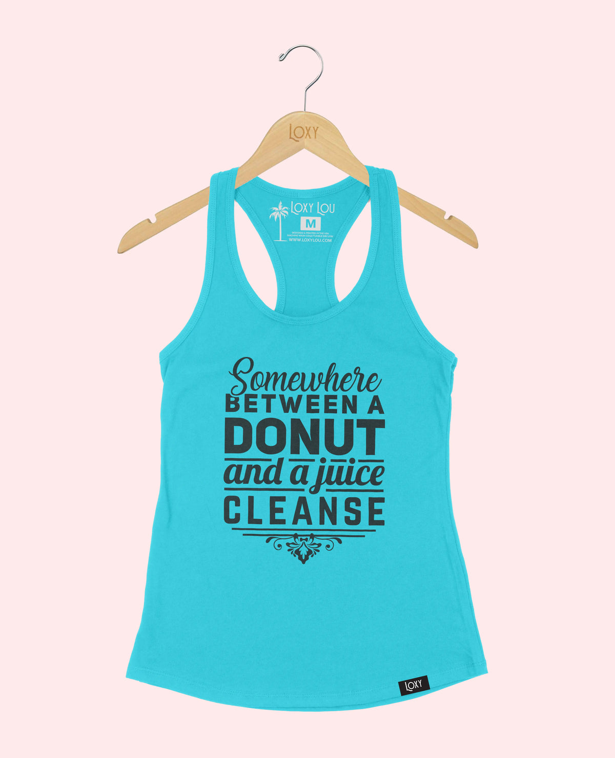 Teal Tank Top 1533 Somwhere between a donut white.webp