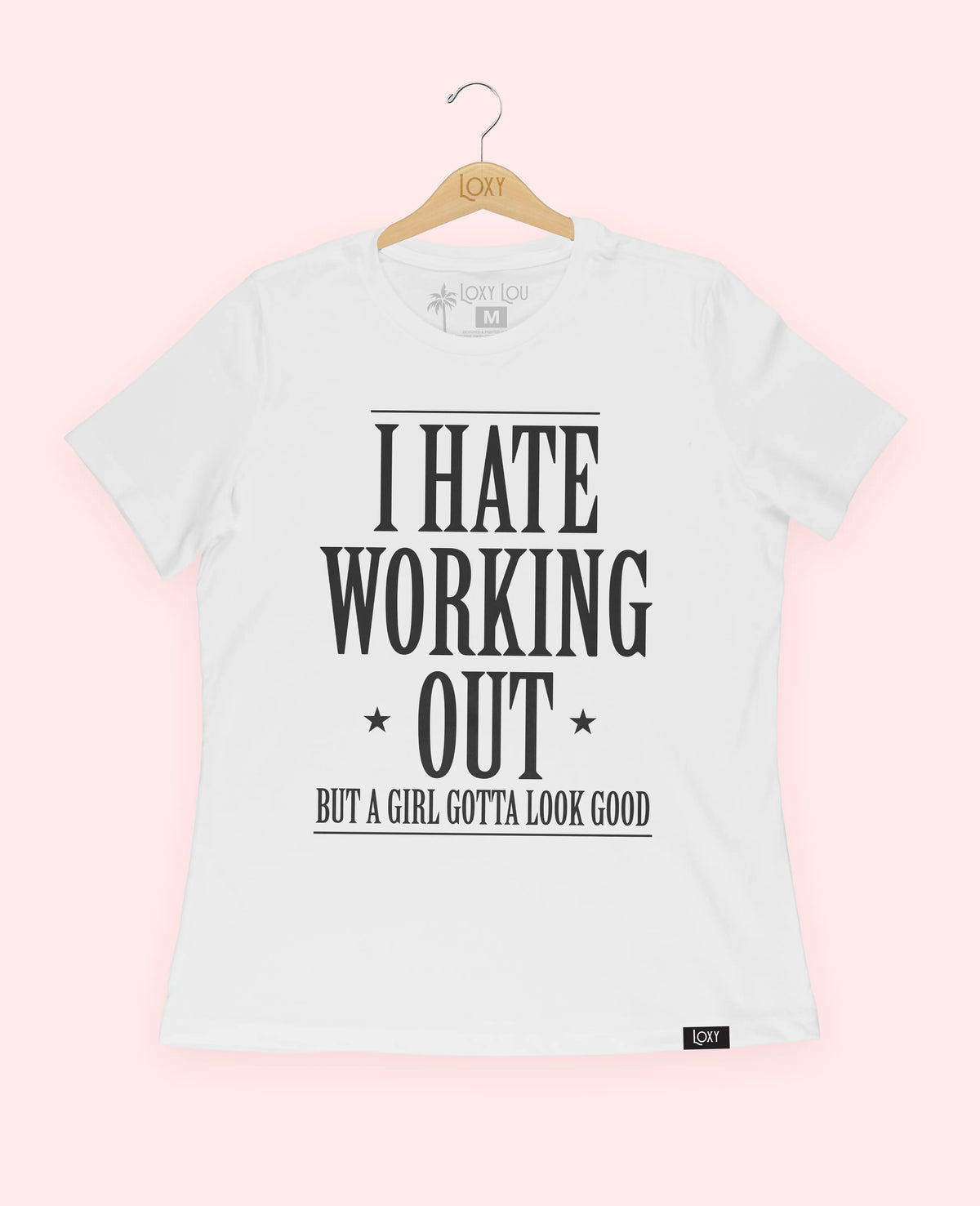 White Tee 6400 ihateworkingout1w.webp