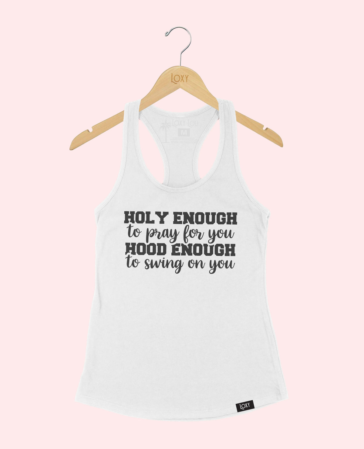 White Tank Top 1533 holyenough-2.webp