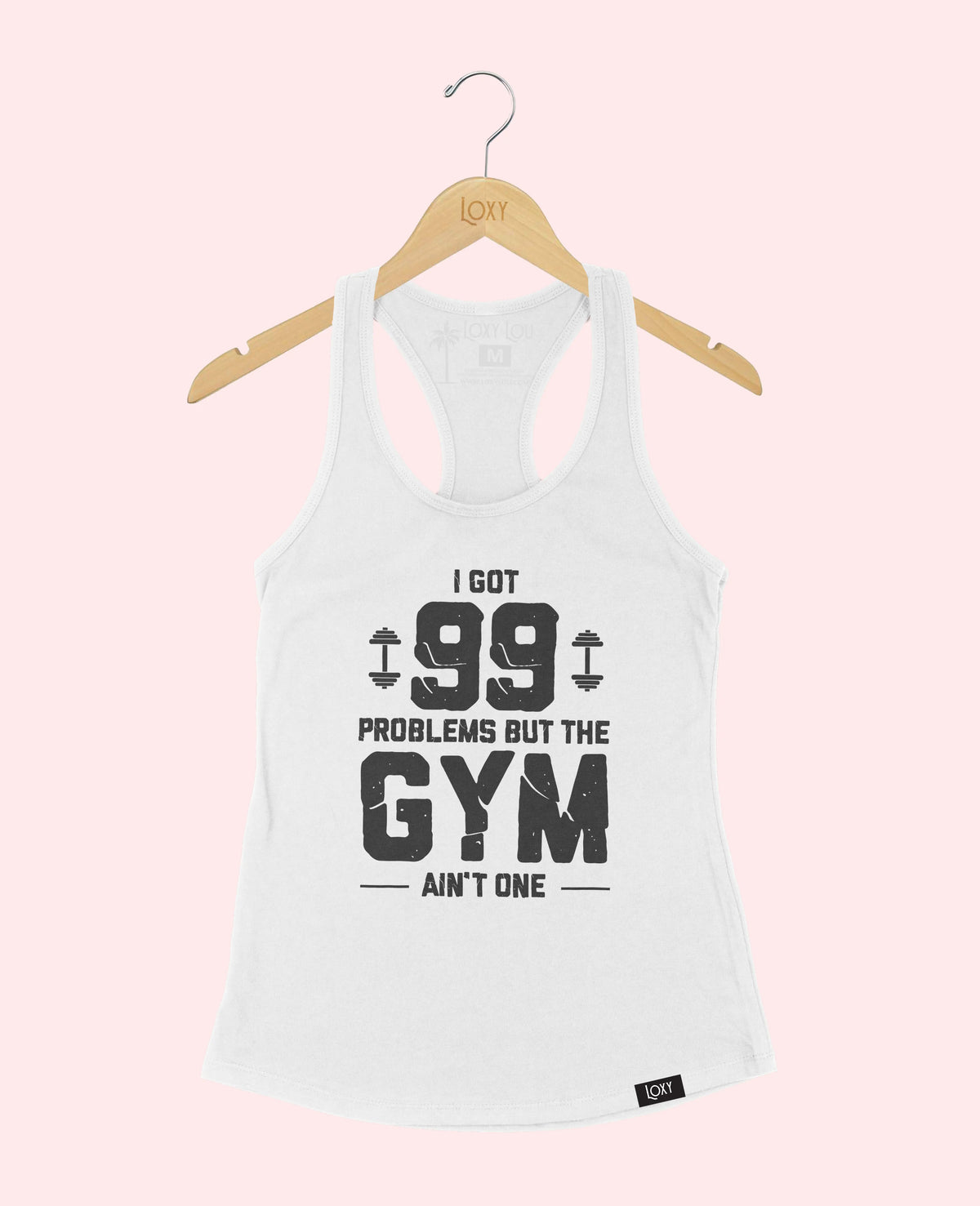 White Tank Top 1533 99problems-2.webp