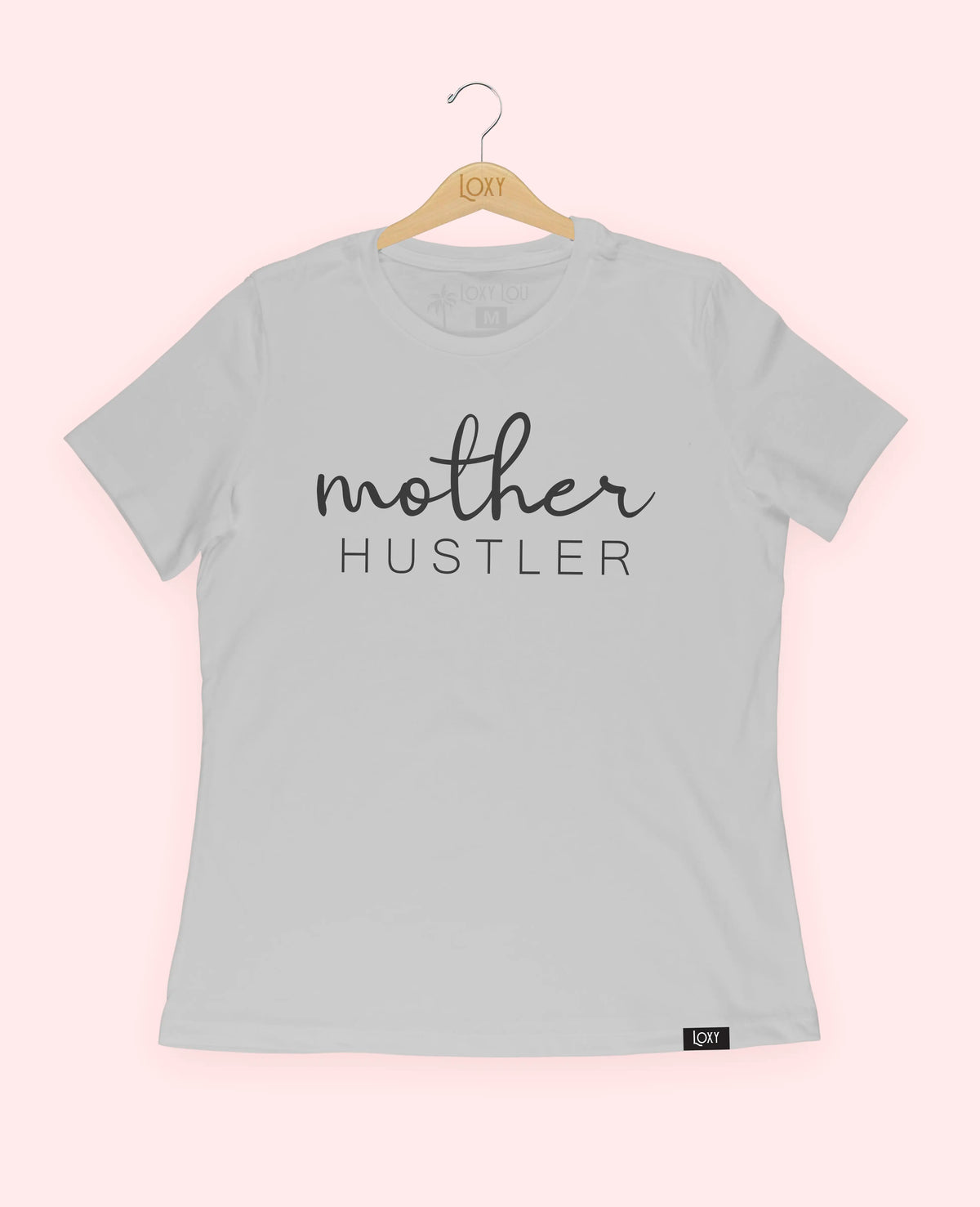 Silver Tee 6400 Mother Hustler - Black.webp