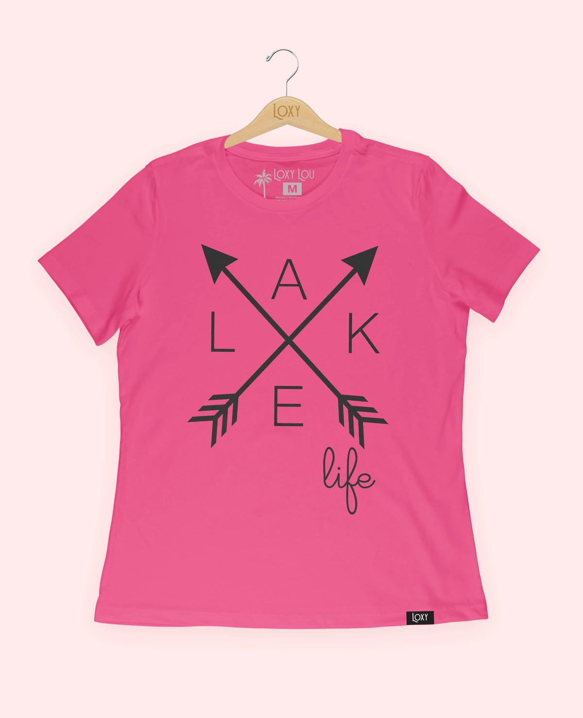 Berry Tee 6400 Lake Life - Black.webp