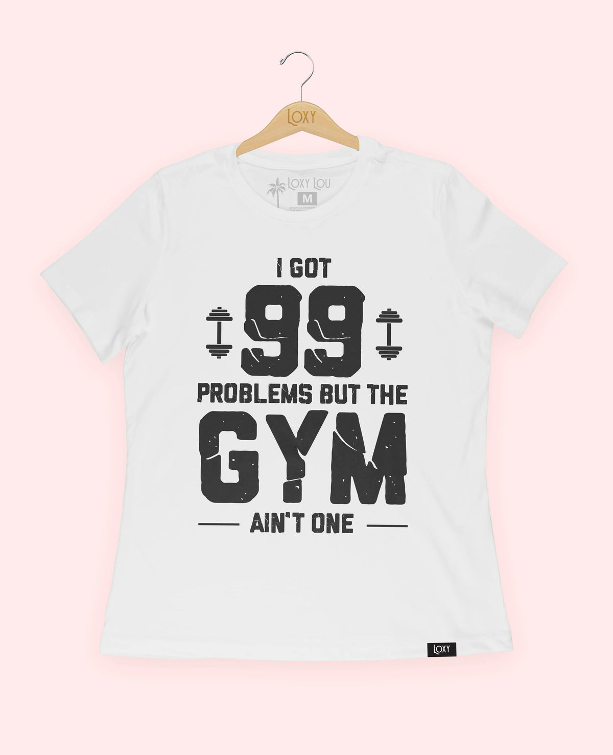 White Tee 6400 99problems-2.webp