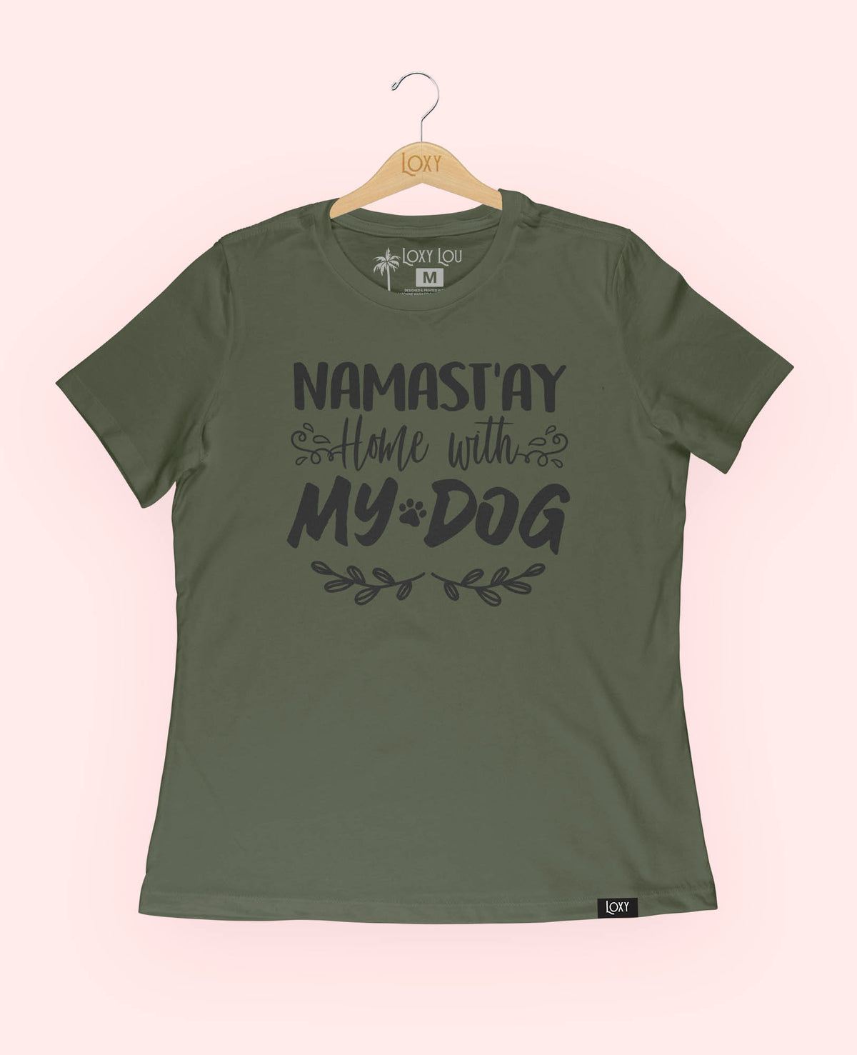 Military Green Tee 6400 namastehome-2.jpg